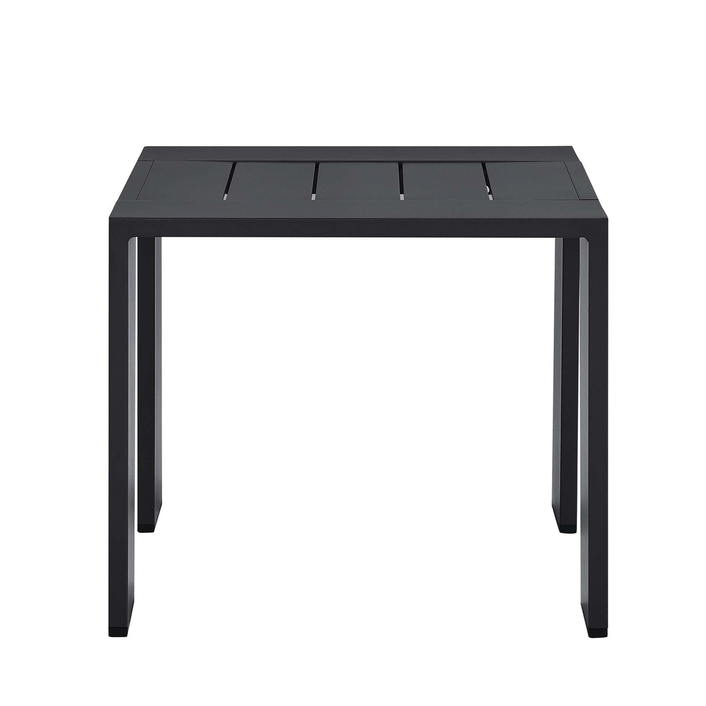 Tahoe Outdoor Patio Powder-Coated Aluminum End Table by Modway EEI-6635-GRY