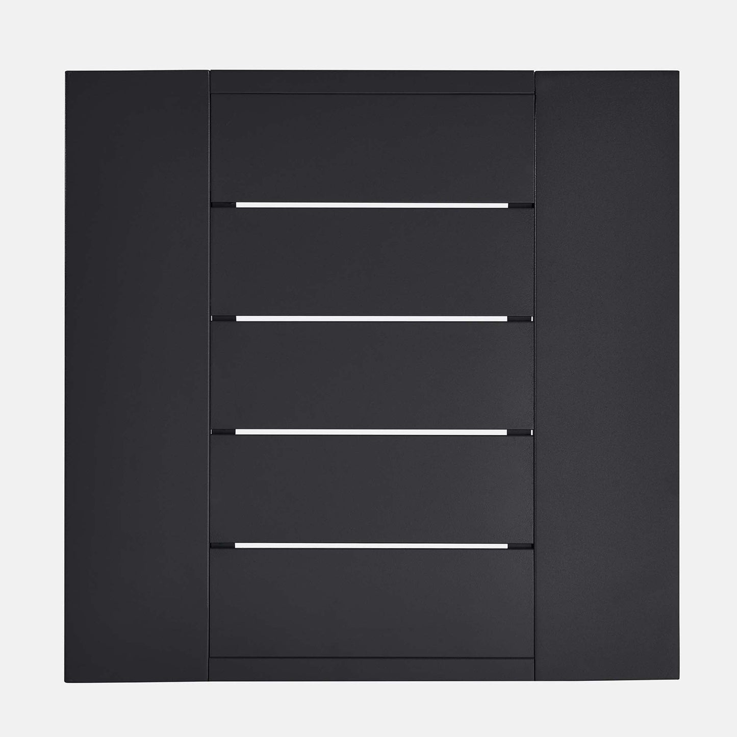 Tahoe Outdoor Patio Powder-Coated Aluminum End Table by Modway EEI-6635-GRY