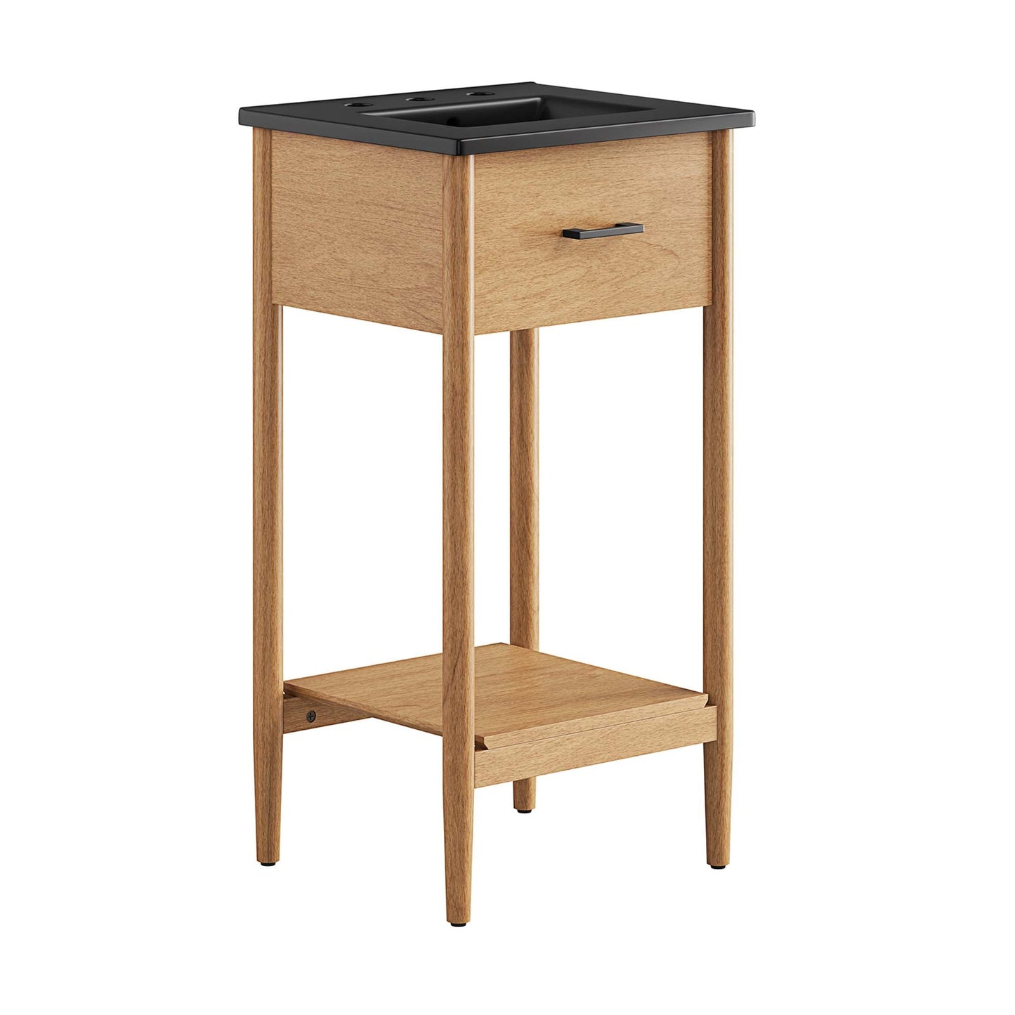 Zaire 18" Bathroom Vanity by Modway EEI-6659-NAT-BLK