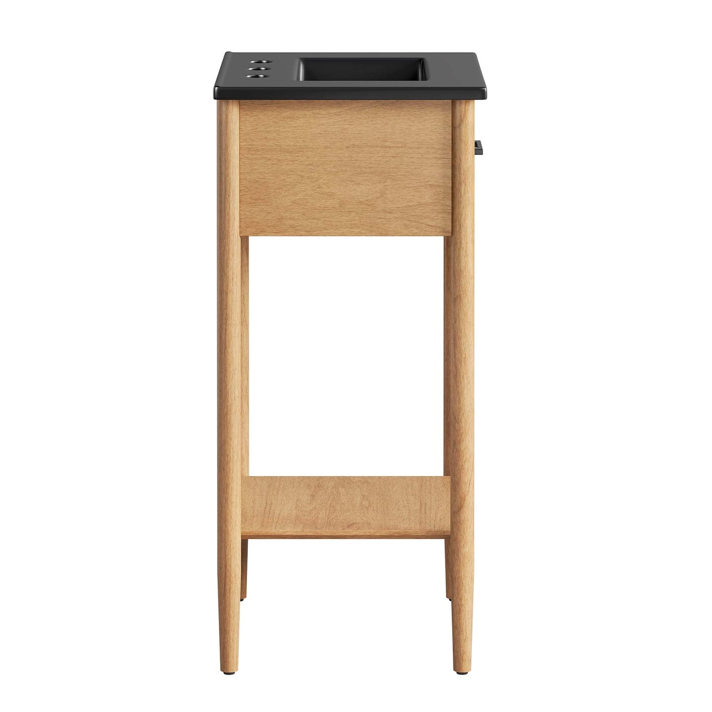 Zaire 18" Bathroom Vanity by Modway EEI-6659-NAT-BLK