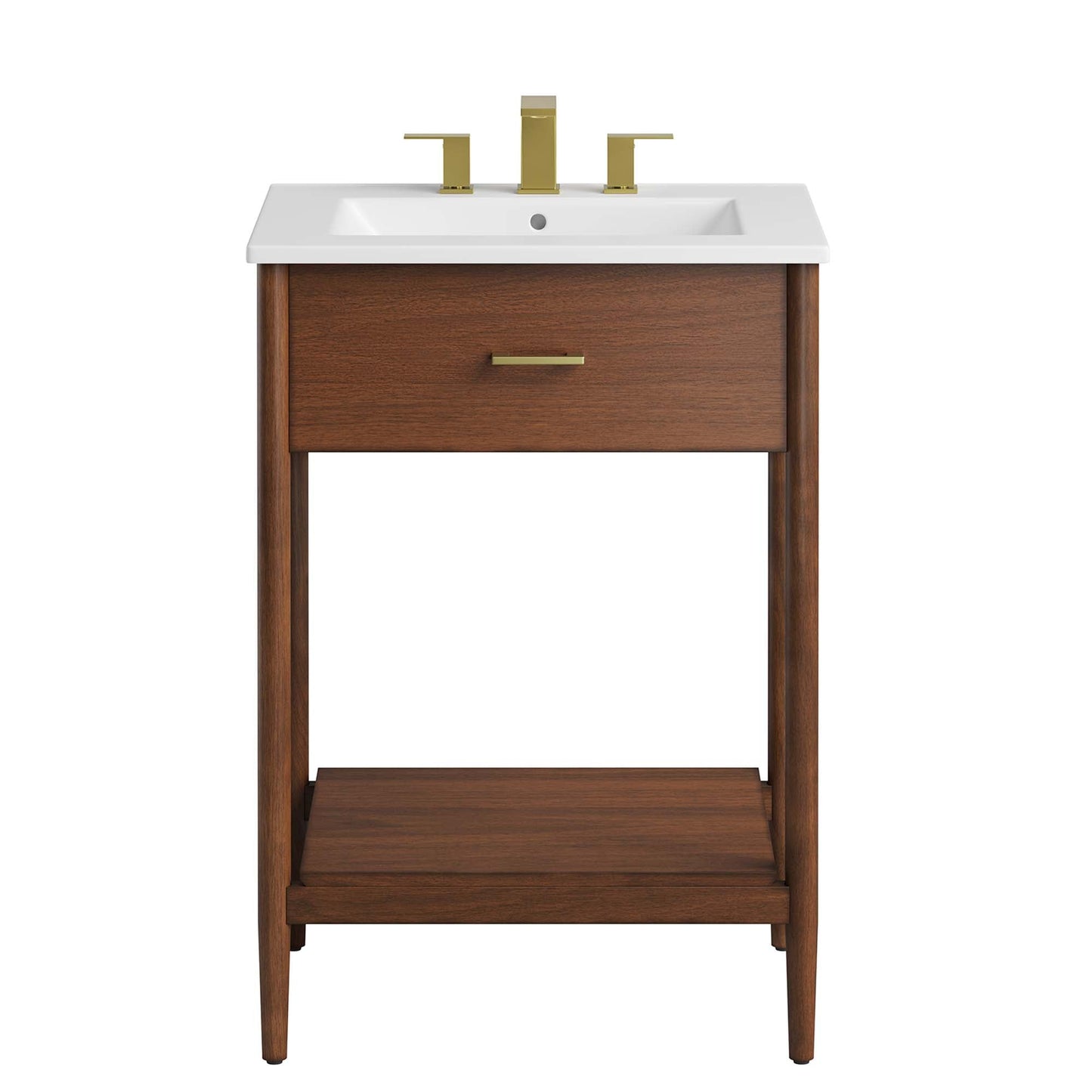 Zaire 24" Bathroom Vanity by Modway EEI-6660-WAL-WHI