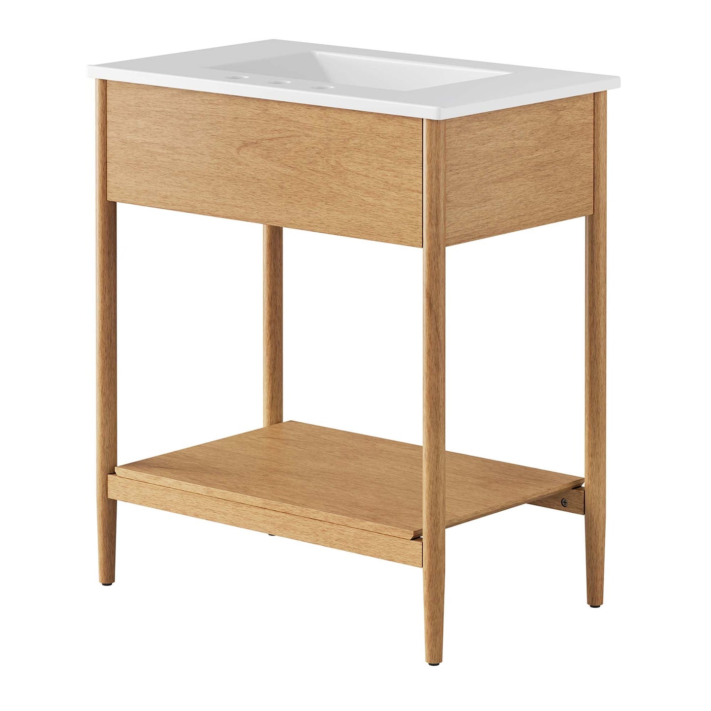 Zaire 30" Bathroom Vanity by Modway EEI-6662-NAT-WHI