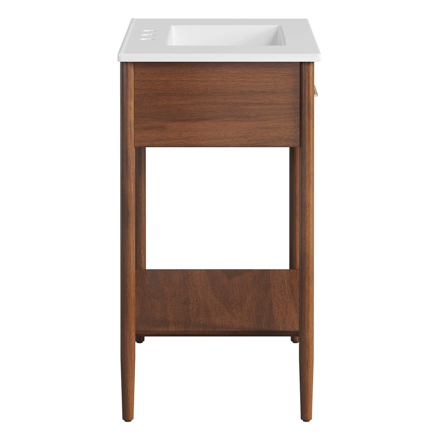 Zaire 30" Bathroom Vanity by Modway EEI-6662-WAL-WHI