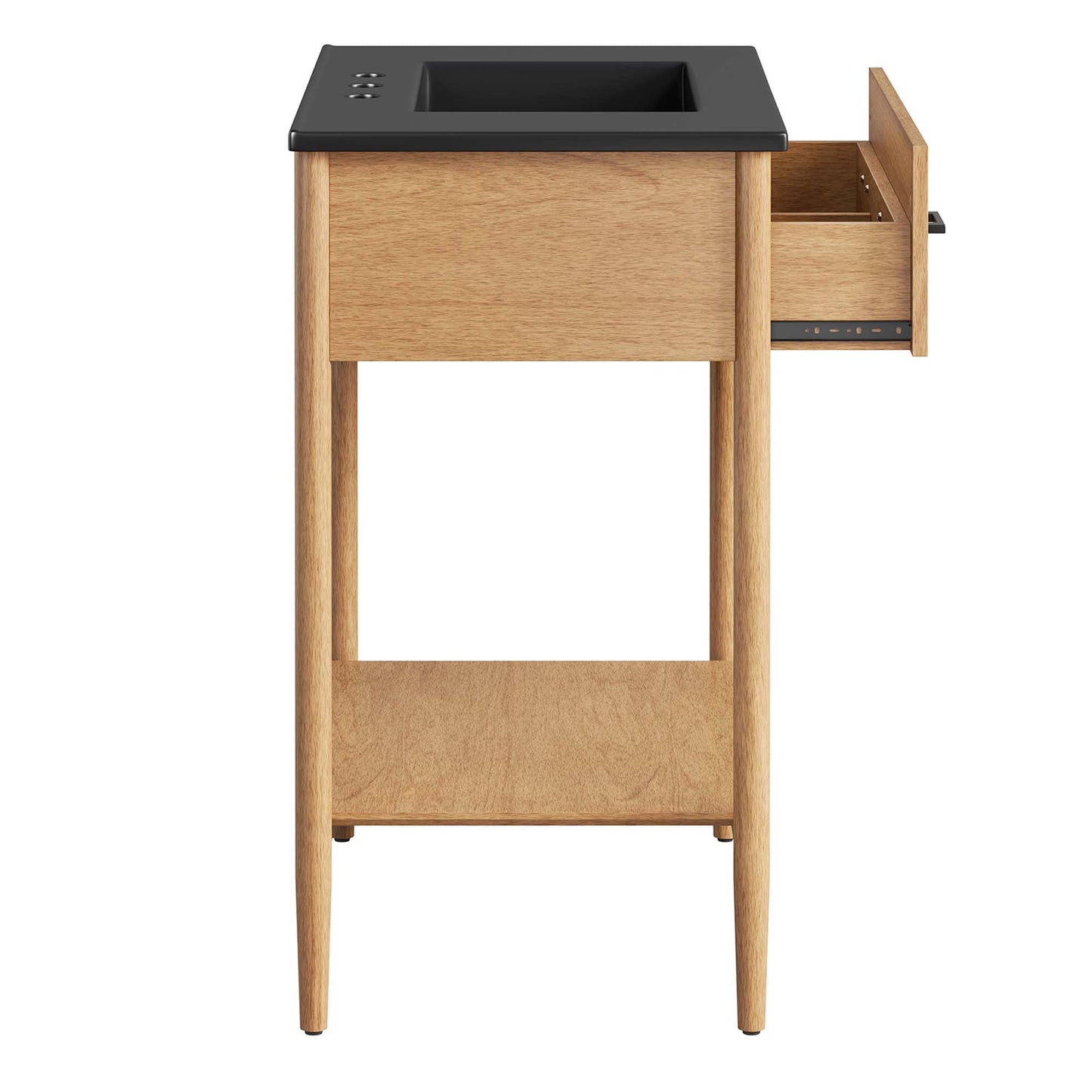 Zaire 30" Bathroom Vanity by Modway EEI-6663-NAT-BLK