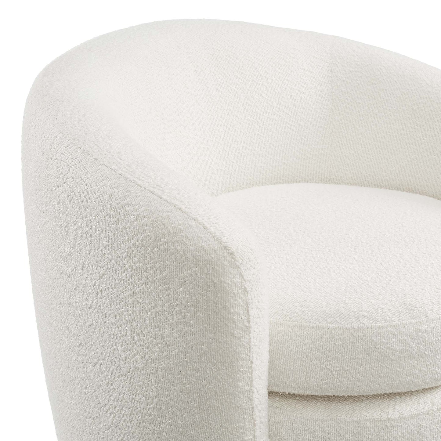 Affinity Upholstered Boucle Fabric Curved Back Armchair by Modway EEI-6666-CLO
