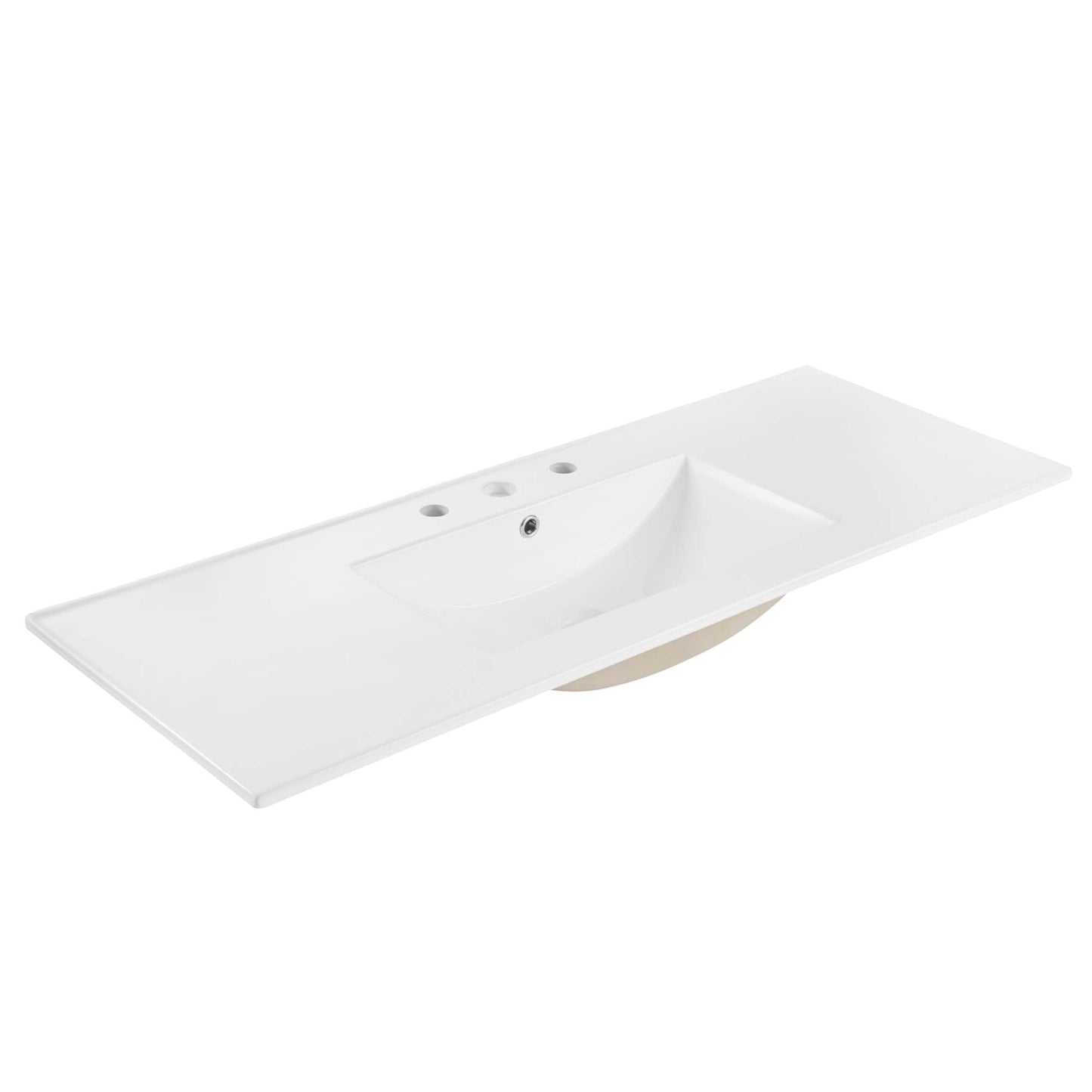 Soma 48” Single Sink Bathroom Vanity by Modway EEI-6719-WAL-WHI