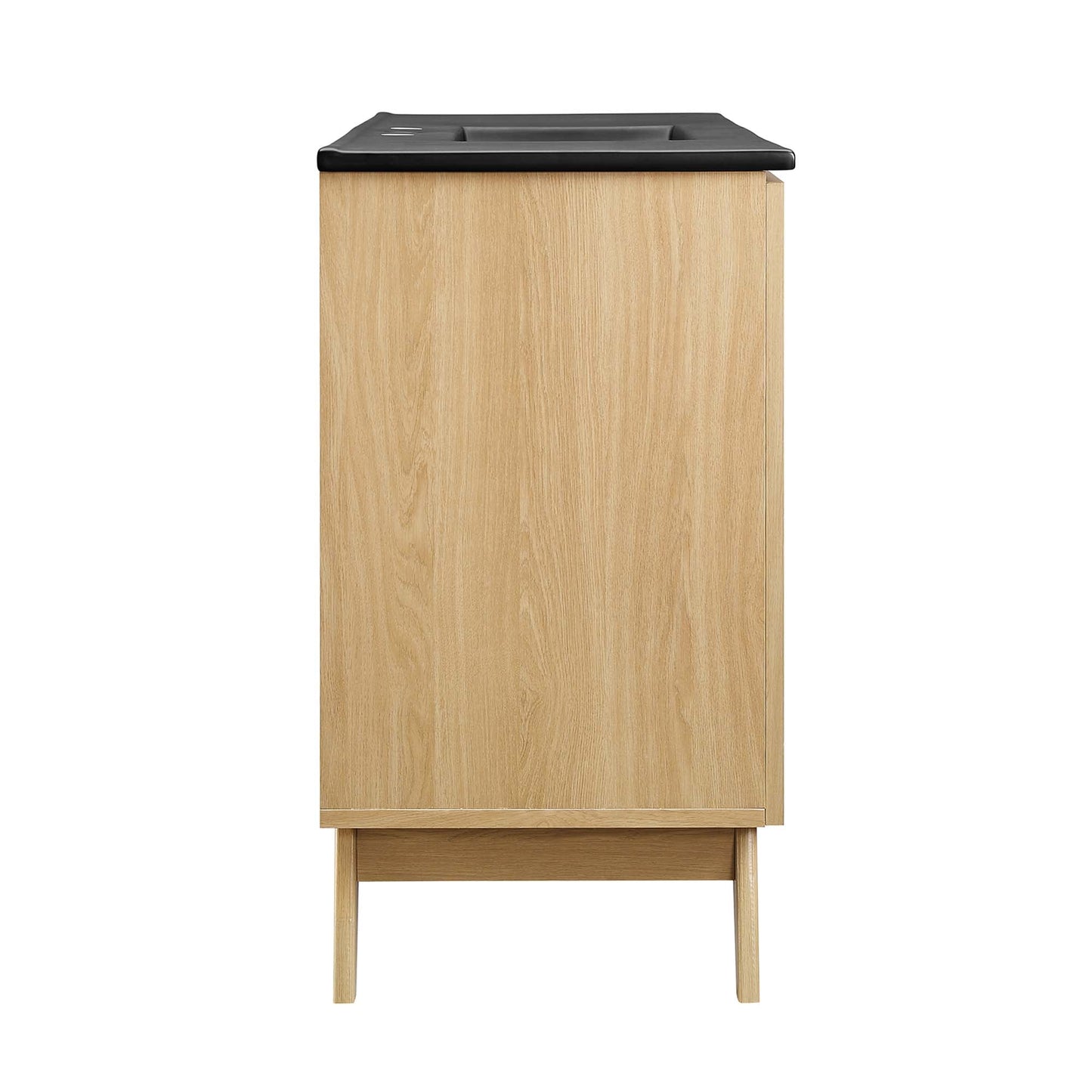 Soma 48” Single Sink Bathroom Vanity by Modway EEI-6720-OAK-BLK