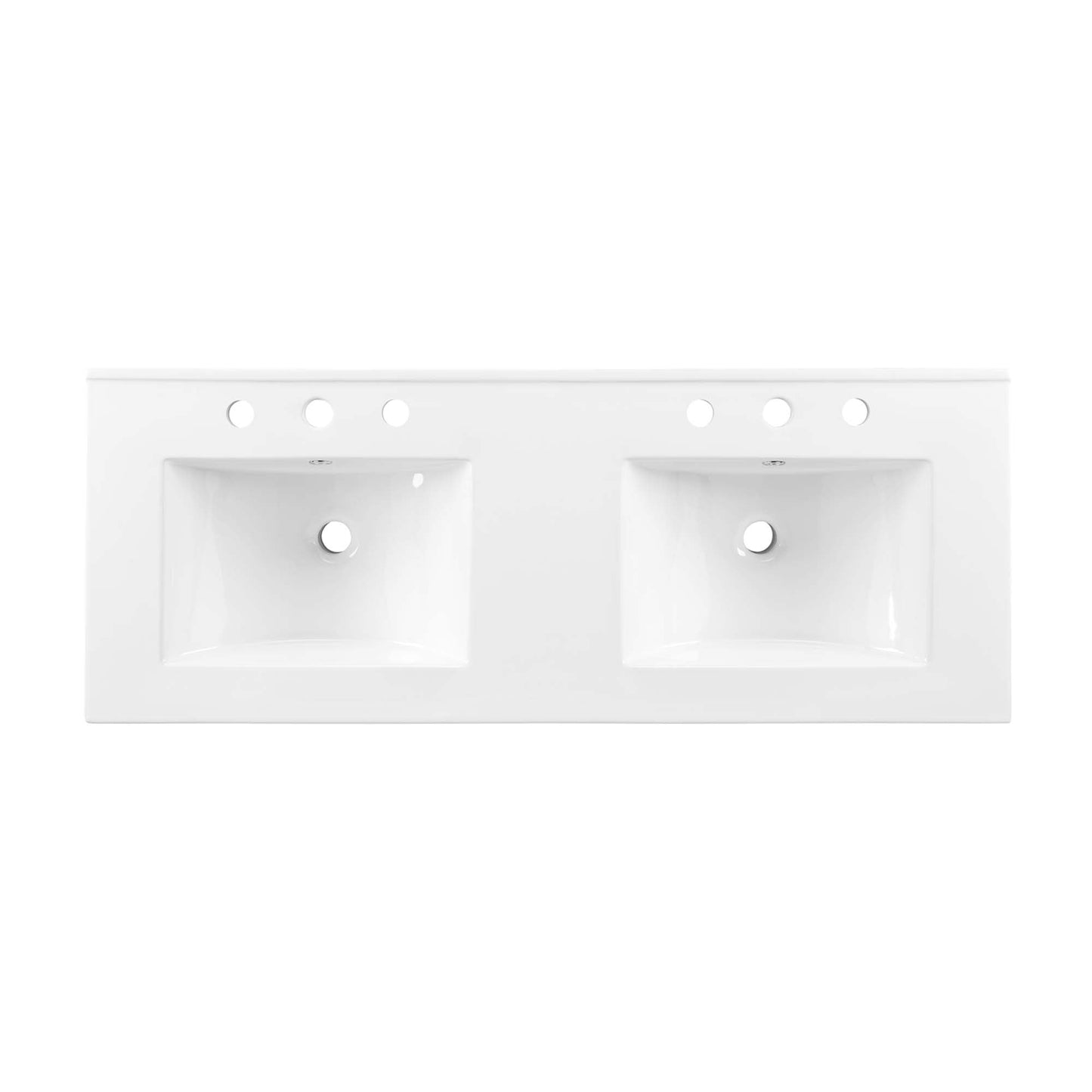 Soma 48” Double Sink Bathroom Vanity by Modway EEI-6721-WAL-WHI