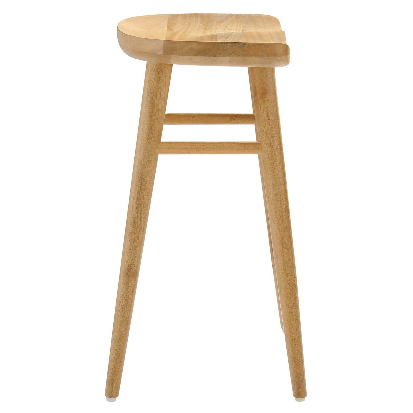 Saville Backless Wood Counter Stools Set of 2 by Modway EEI-6739-OAK