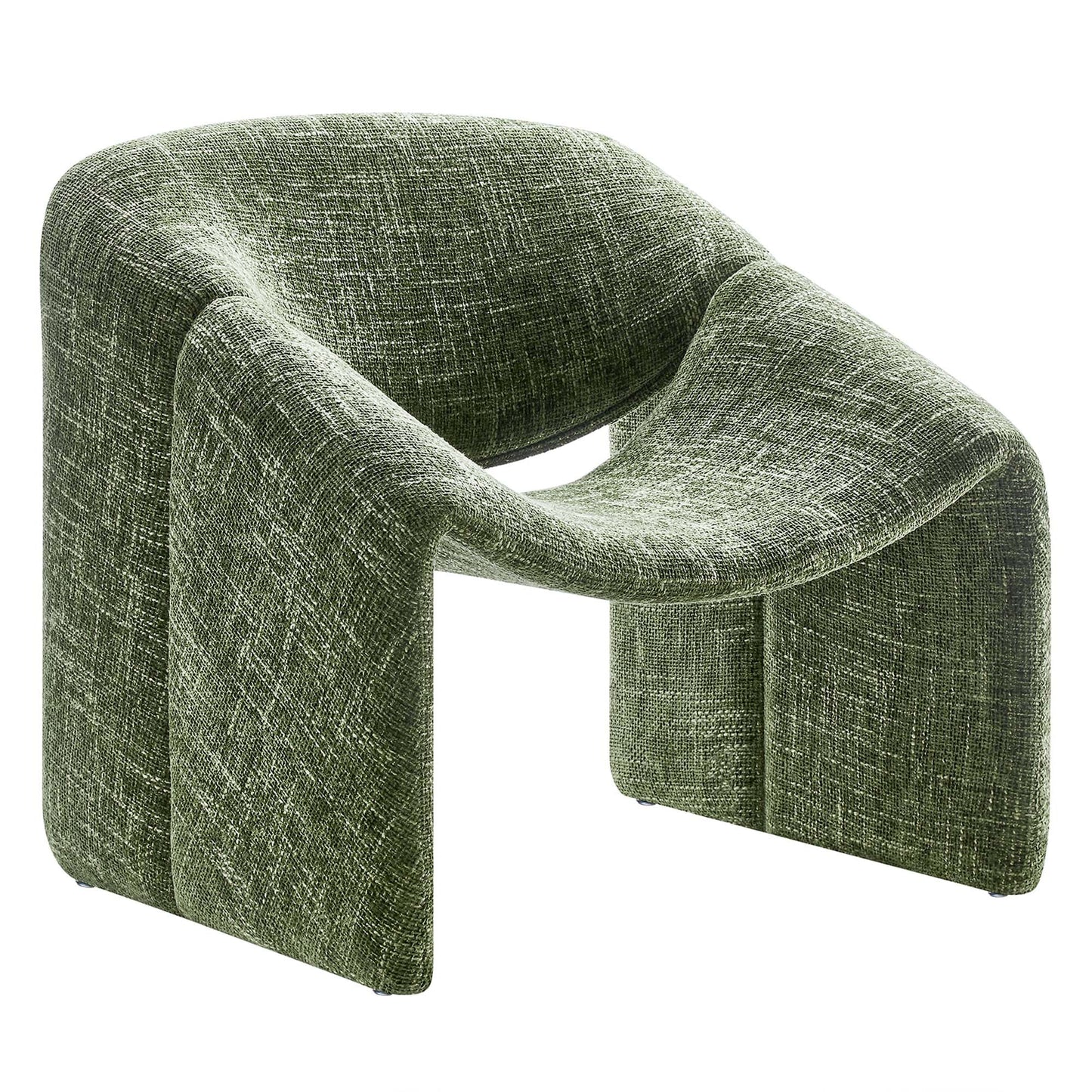 Vivi Chenille Upholstered Accent Chair by Modway EEI-6767-BAS