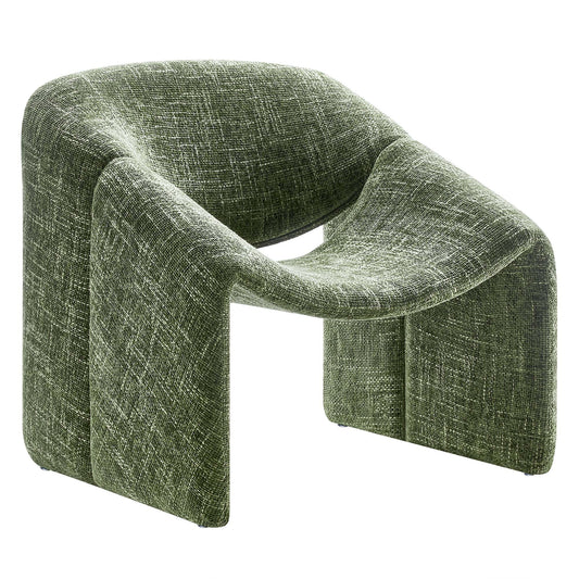 Vivi Chenille Upholstered Accent Chair by Modway EEI-6767-BAS