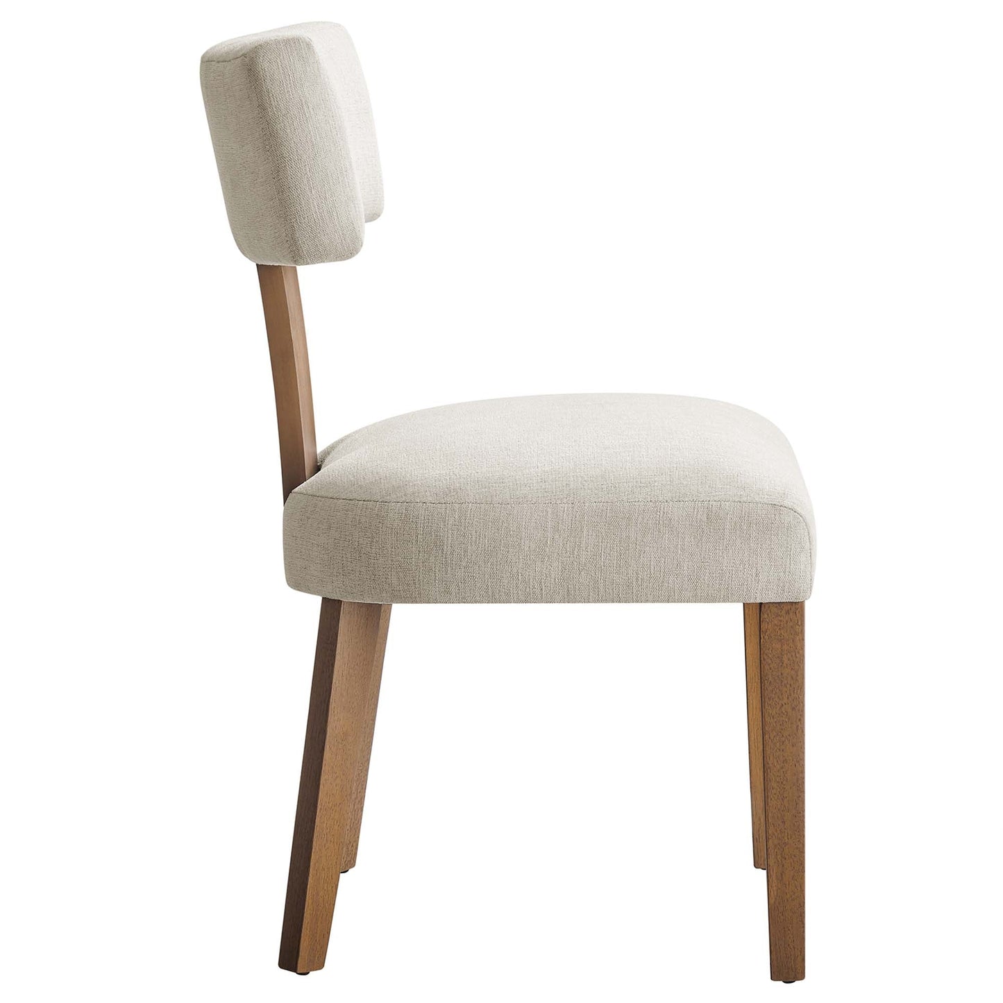 Nalani Fabric Upholstered Dining Chairs Set of 2 by Modway EEI-6777-HEI-DBR