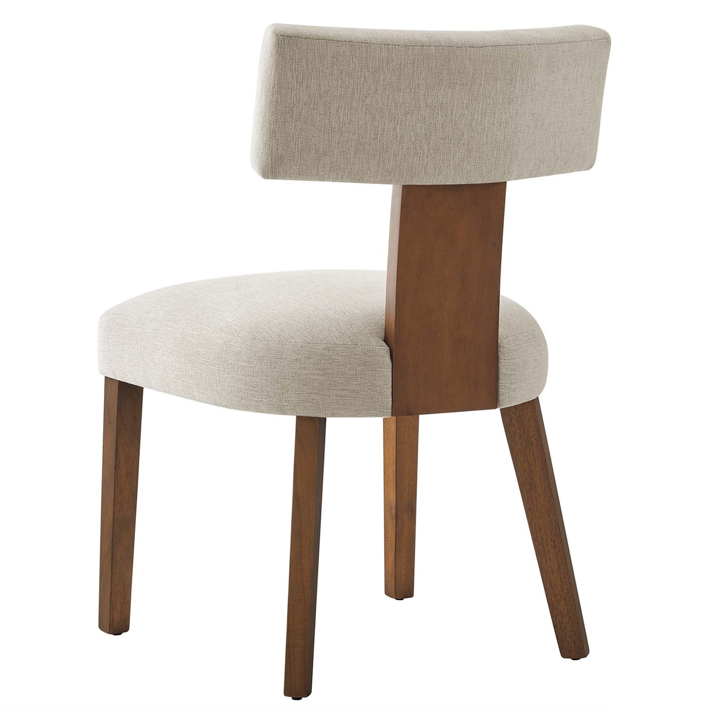 Nalani Fabric Upholstered Dining Chairs Set of 2 by Modway EEI-6777-HEI-DBR