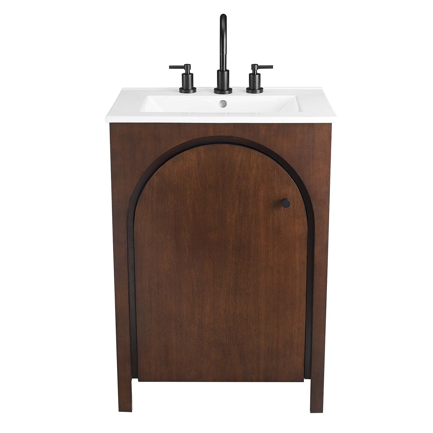 Appia 24" Bathroom Vanity by Modway EEI-6788-WAL-WHI
