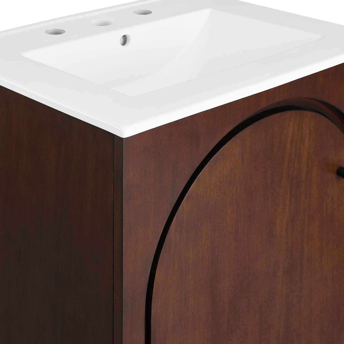 Appia 24" Bathroom Vanity by Modway EEI-6788-WAL-WHI