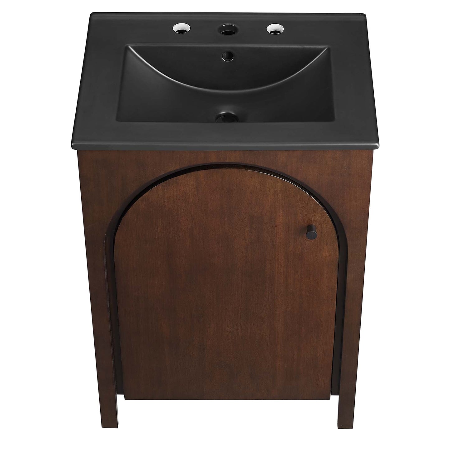 Appia 24" Bathroom Vanity by Modway EEI-6789-WAL-BLK