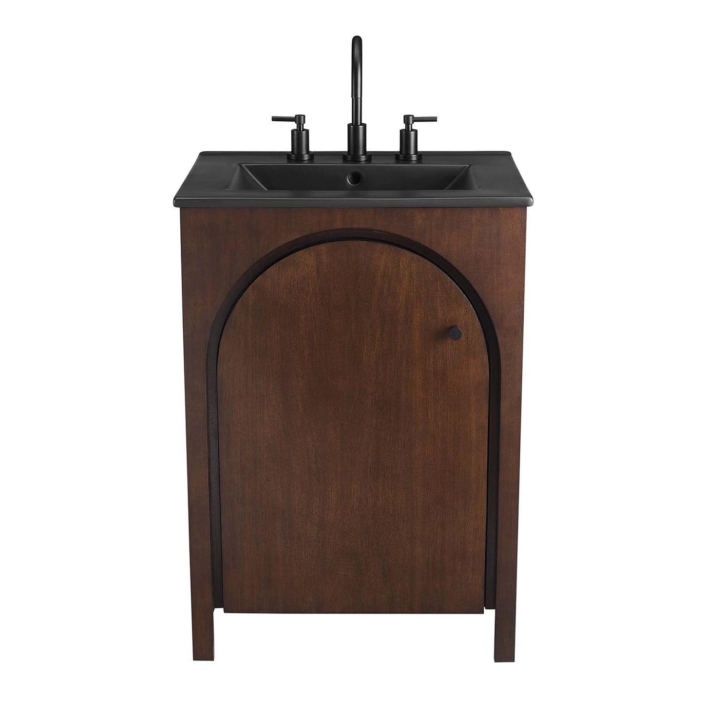 Appia 24" Bathroom Vanity by Modway EEI-6789-WAL-BLK