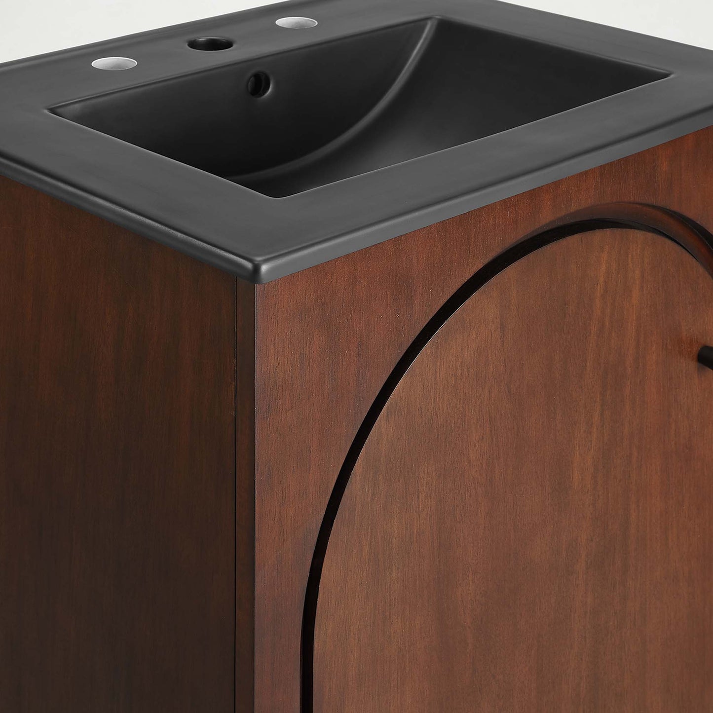 Appia 24" Bathroom Vanity by Modway EEI-6789-WAL-BLK