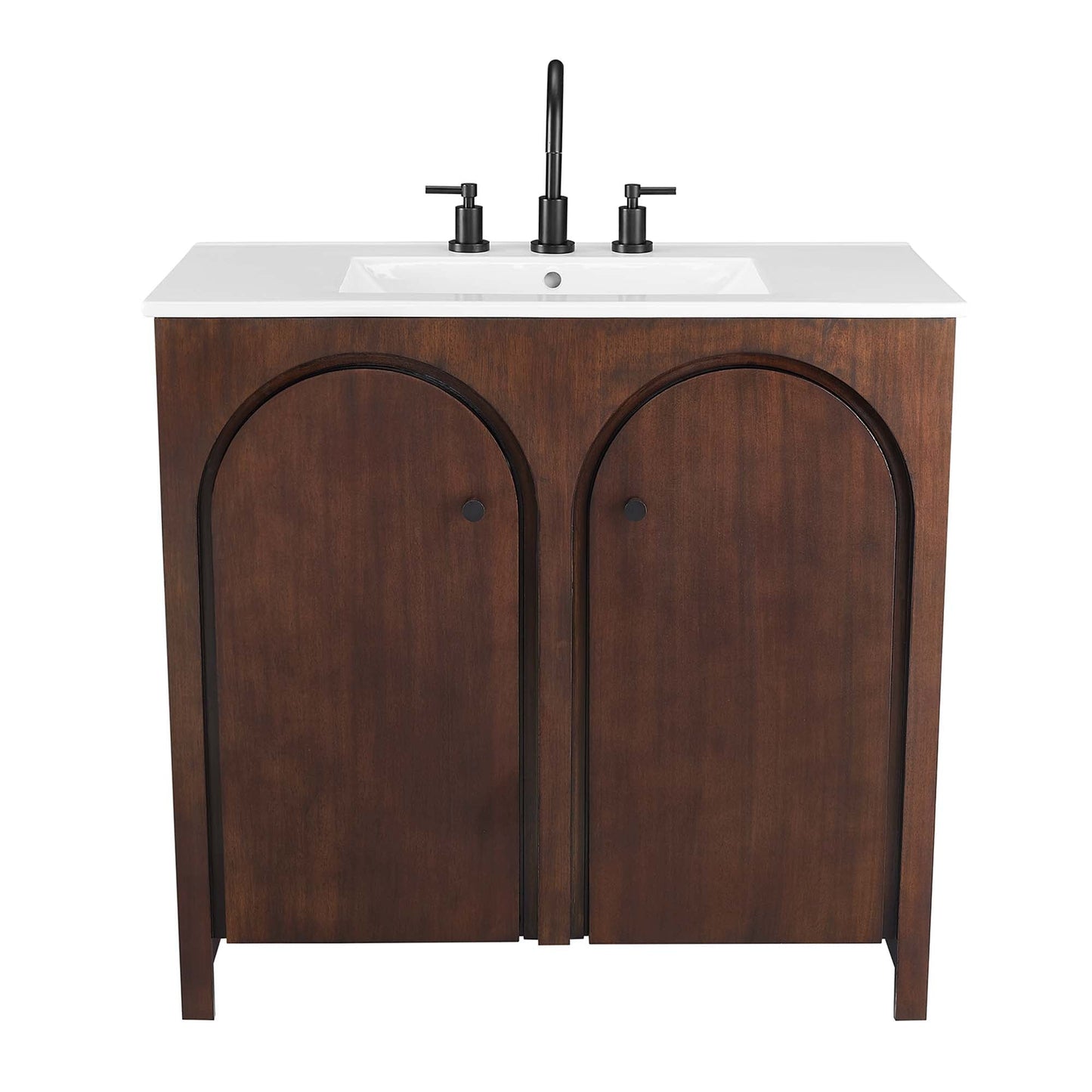 Appia 36" Bathroom Vanity by Modway EEI-6790-WAL-WHI