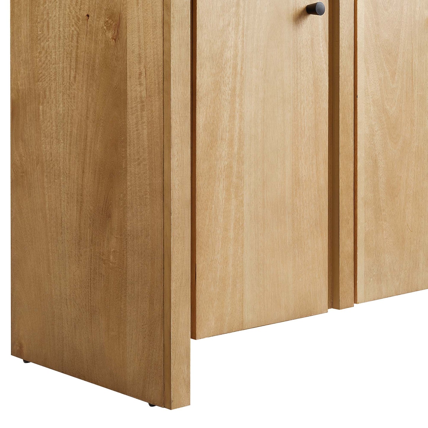 Appia 48" Double Sink Bathroom Vanity by Modway EEI-6793-OAK-BLK