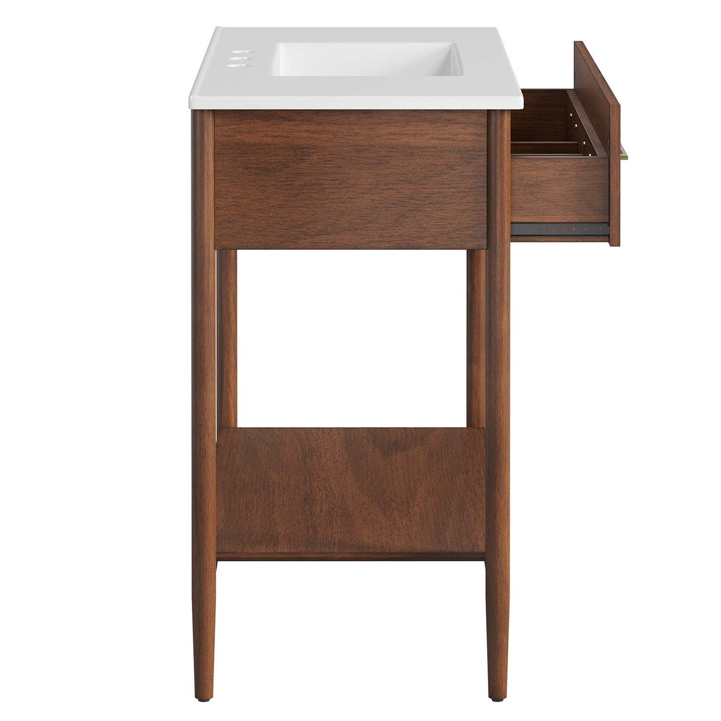 Zaire 36" Bathroom Vanity by Modway EEI-6822-WAL-WHI