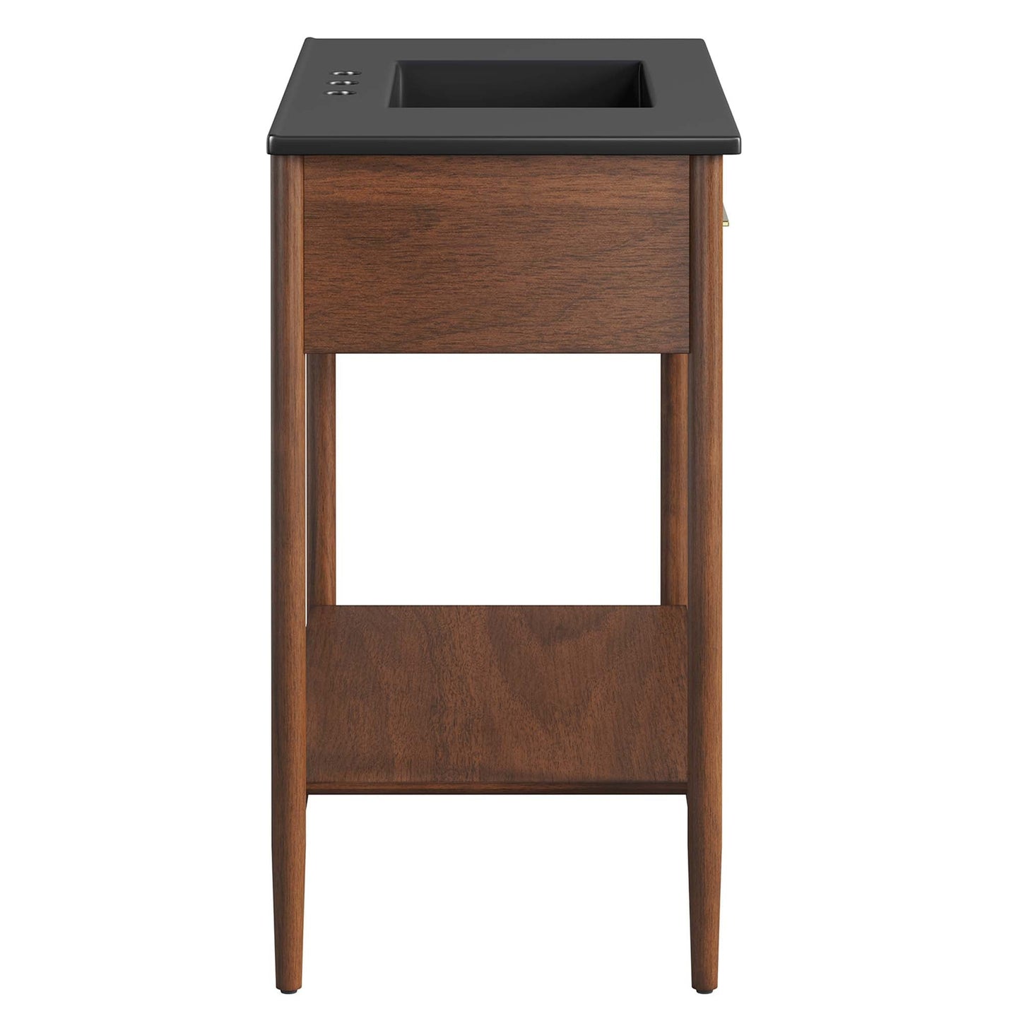 Zaire 36" Bathroom Vanity by Modway EEI-6823-WAL-BLK