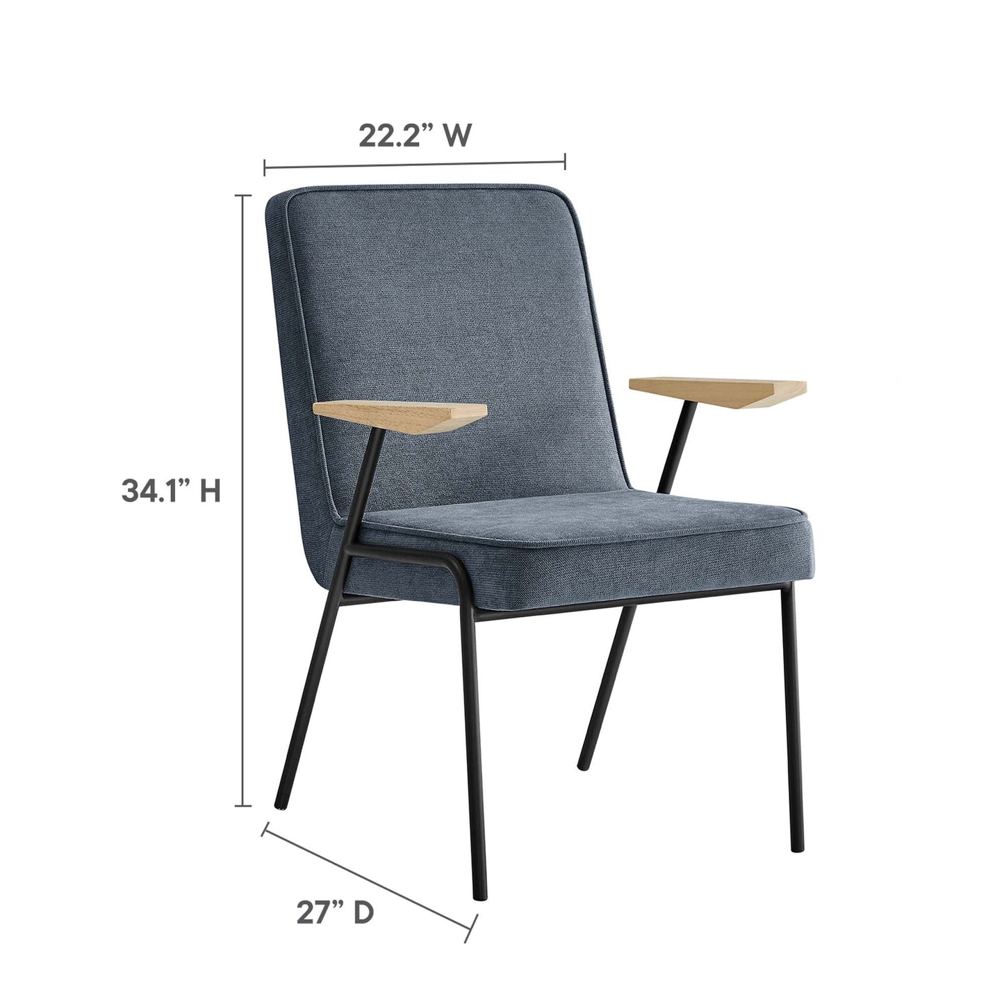Vista Dining Armchair by Modway EEI-6835-LAG