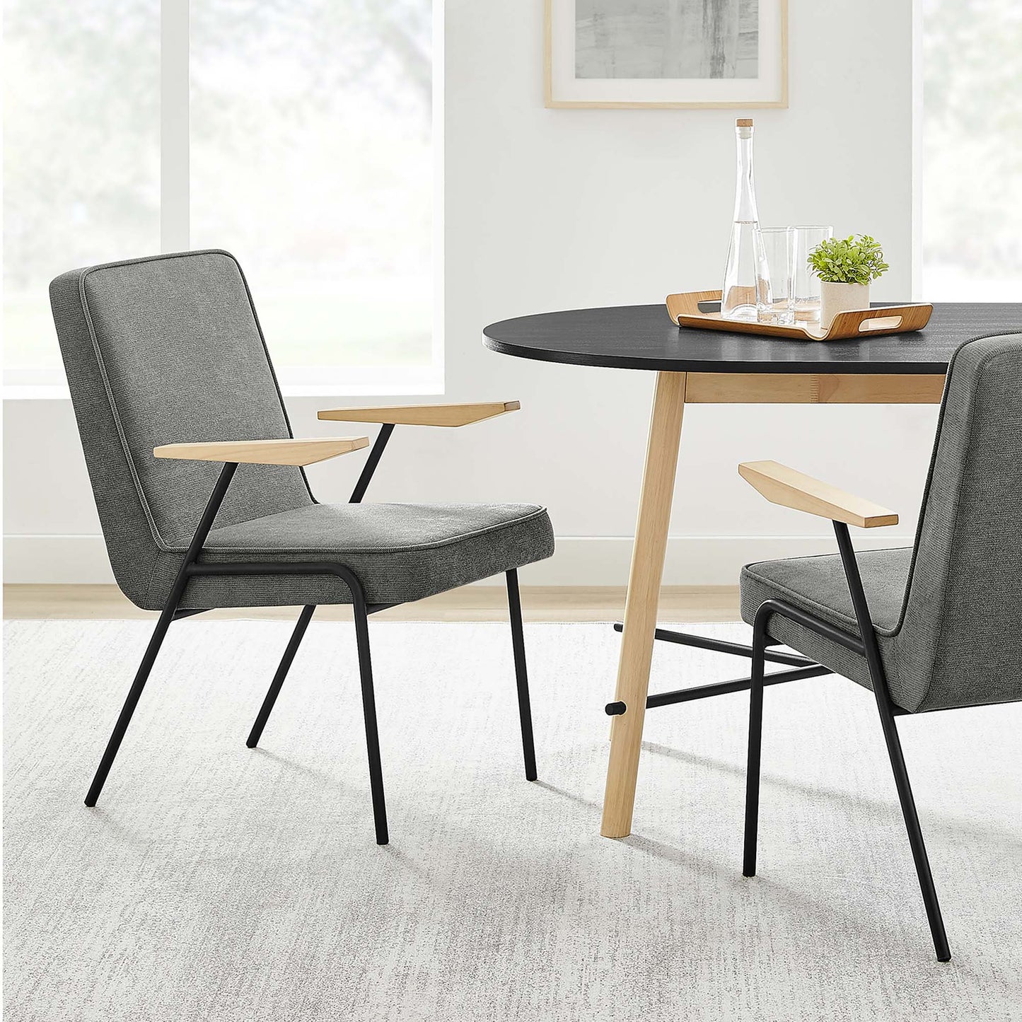 Vista Dining Armchair by Modway EEI-6835-SLA