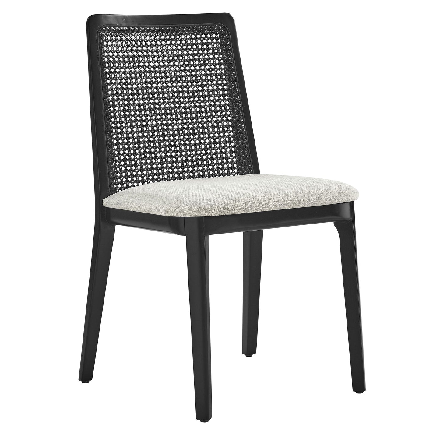 Monarch Wood and Rattan Dining Side Chair by Modway EEI-6843