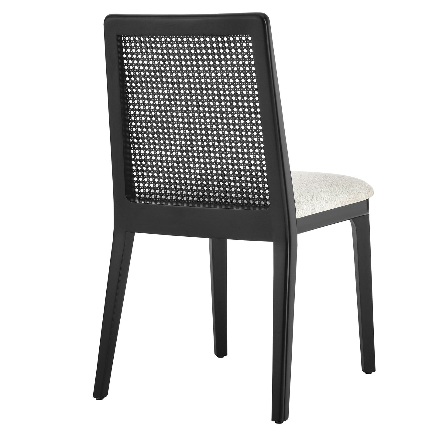 Monarch Wood and Rattan Dining Side Chair by Modway EEI-6843