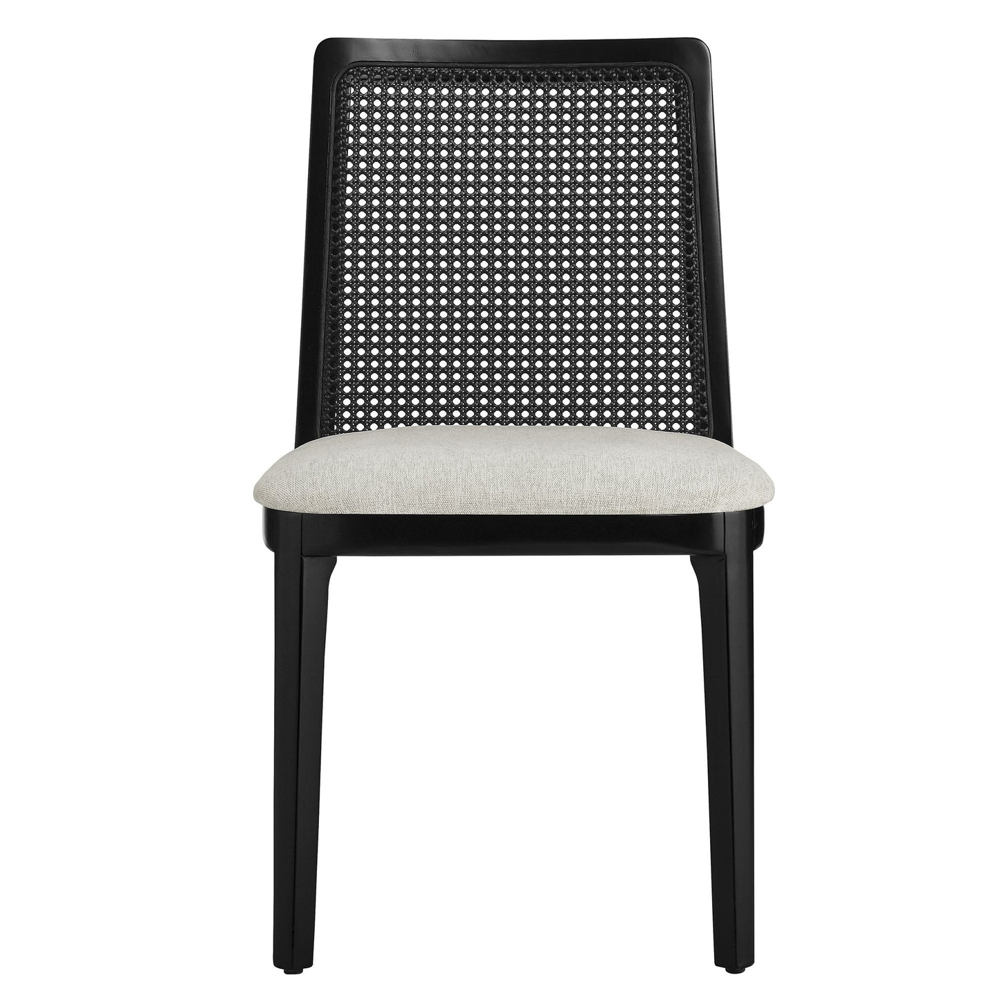 Monarch Wood and Rattan Dining Side Chair by Modway EEI-6843
