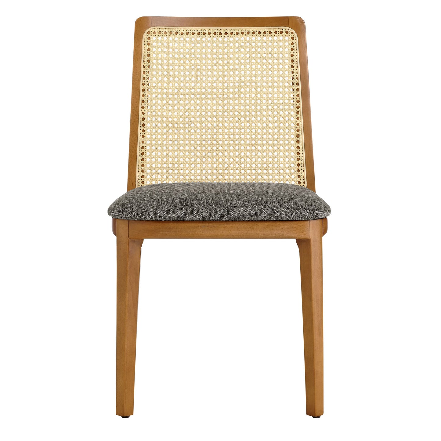 Monarch Wood and Rattan Dining Side Chair by Modway EEI-6843