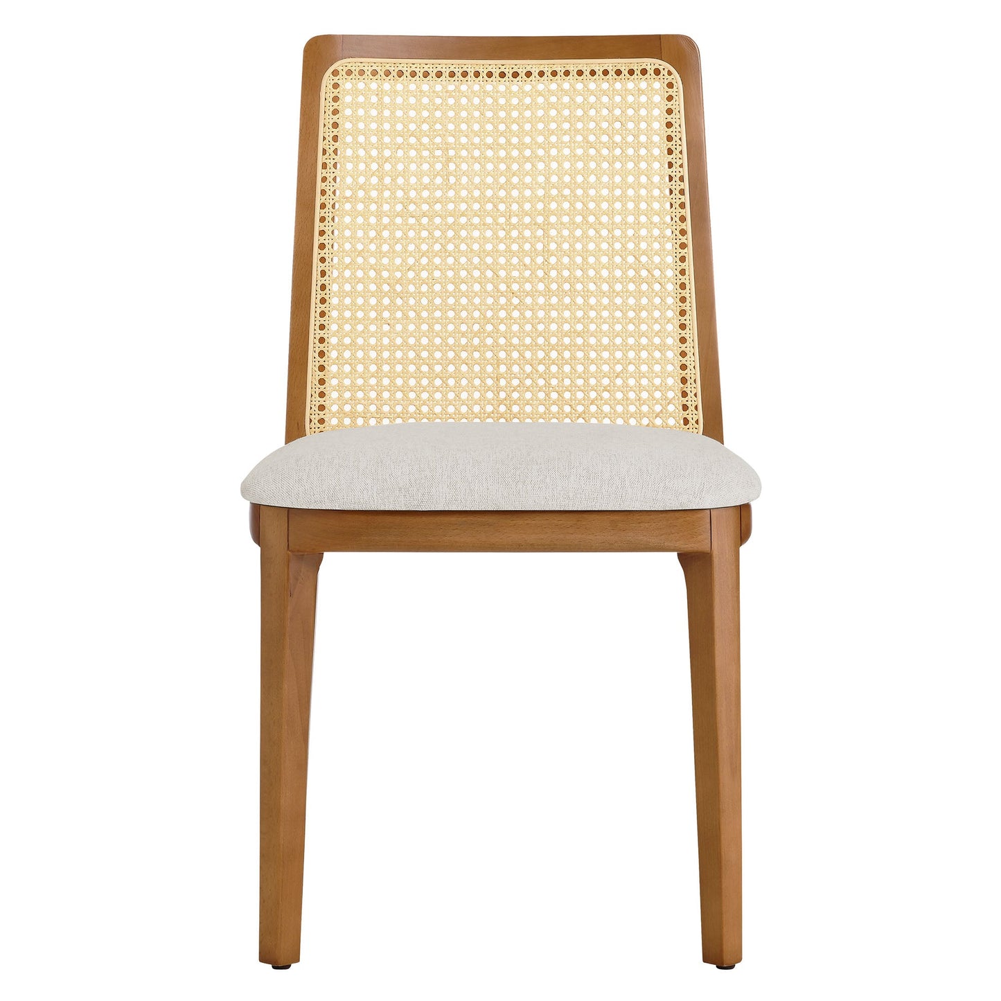 Monarch Wood and Rattan Dining Side Chair by Modway EEI-6843