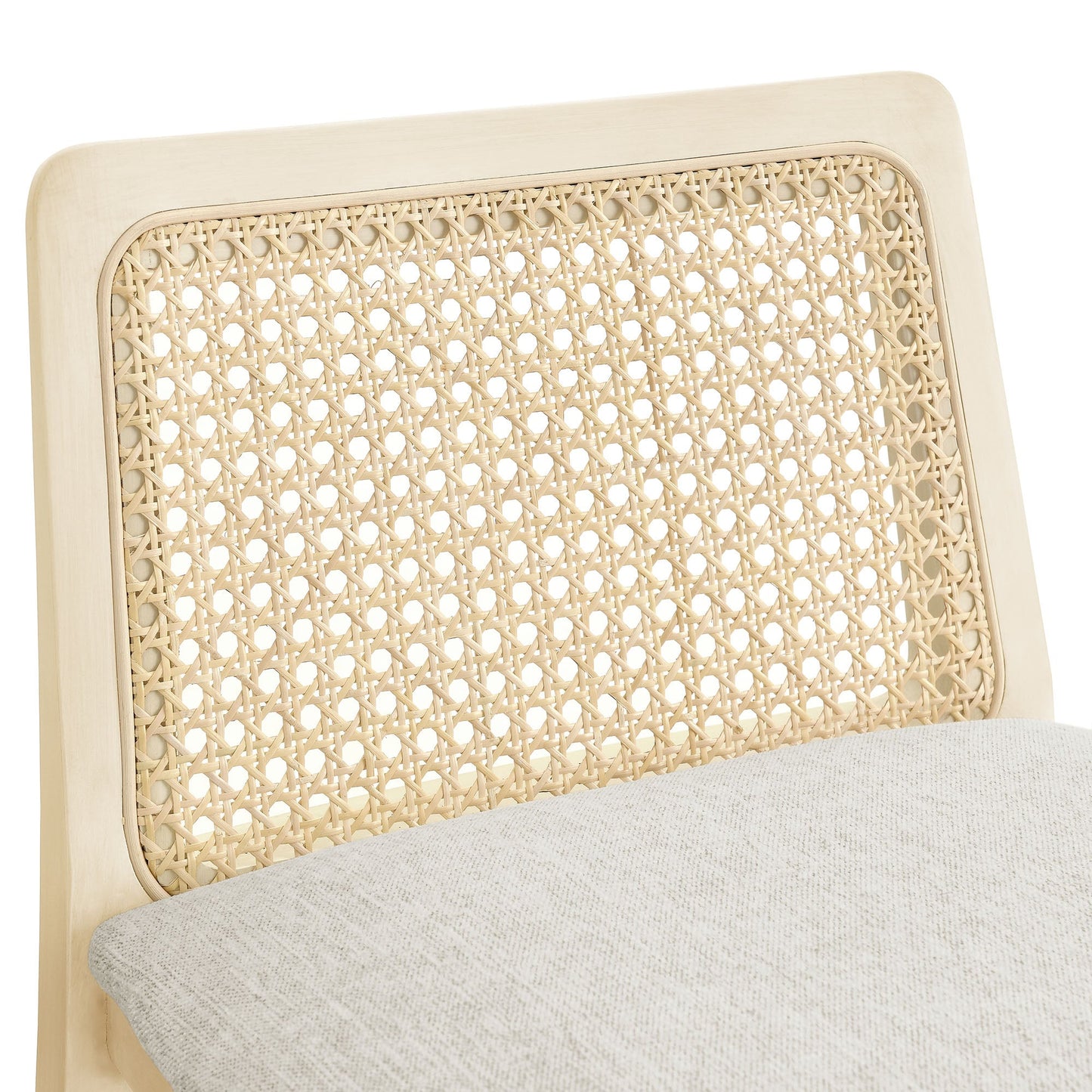 Monarch Wood and Rattan Bar and Counter Stool by Modway