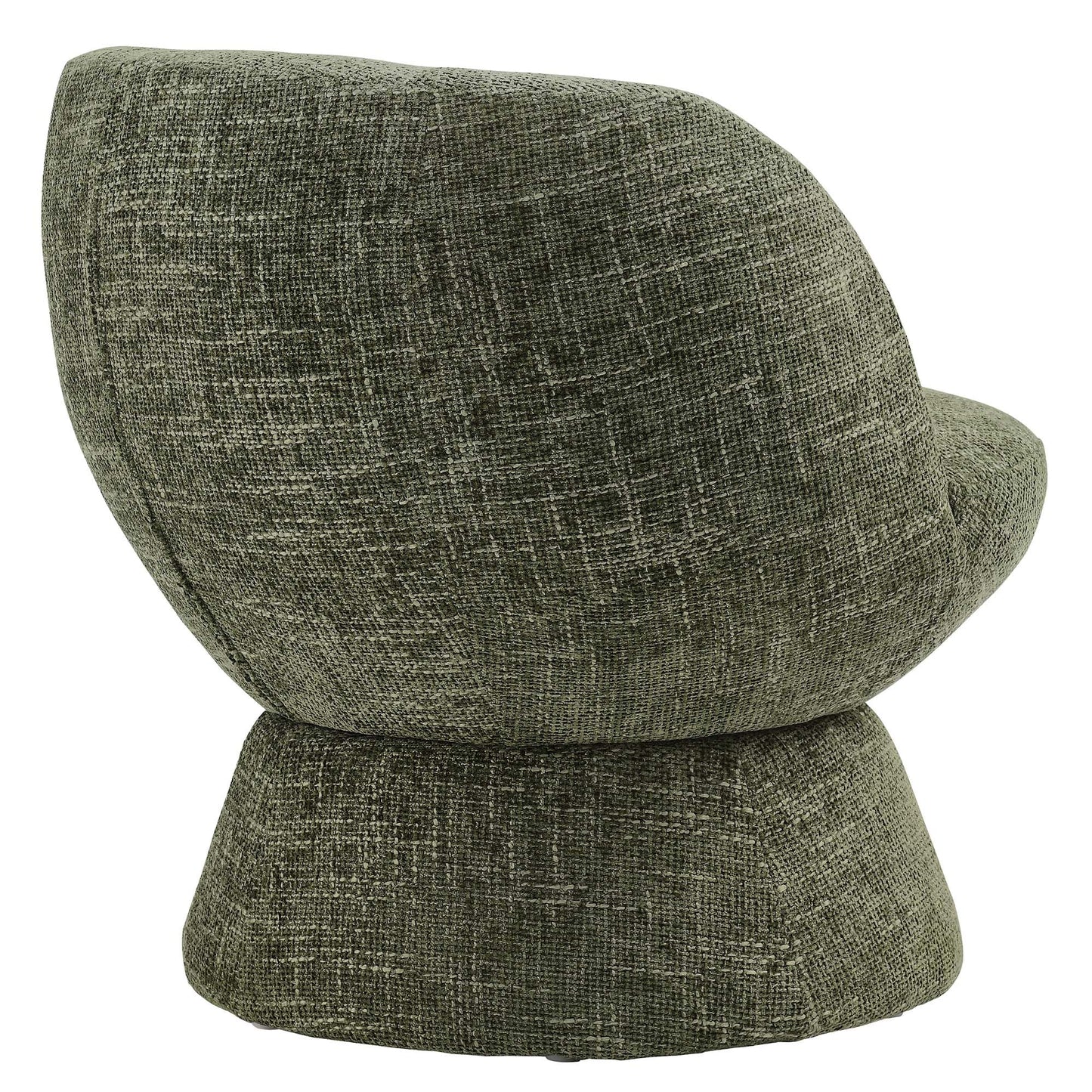 Vesta Chenille Fabric Upholstered Swivel Chair by Modway EEI-6863-BAS
