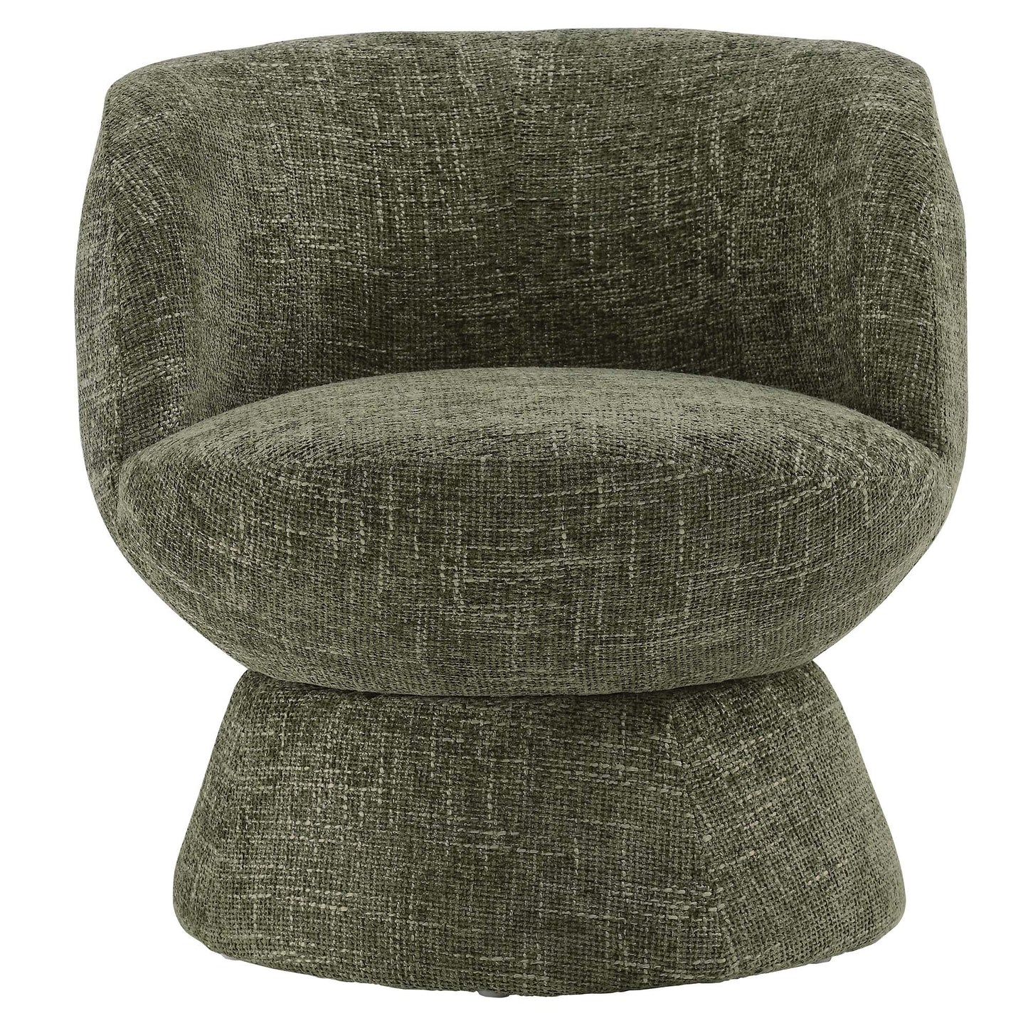 Vesta Chenille Fabric Upholstered Swivel Chair by Modway EEI-6863-BAS