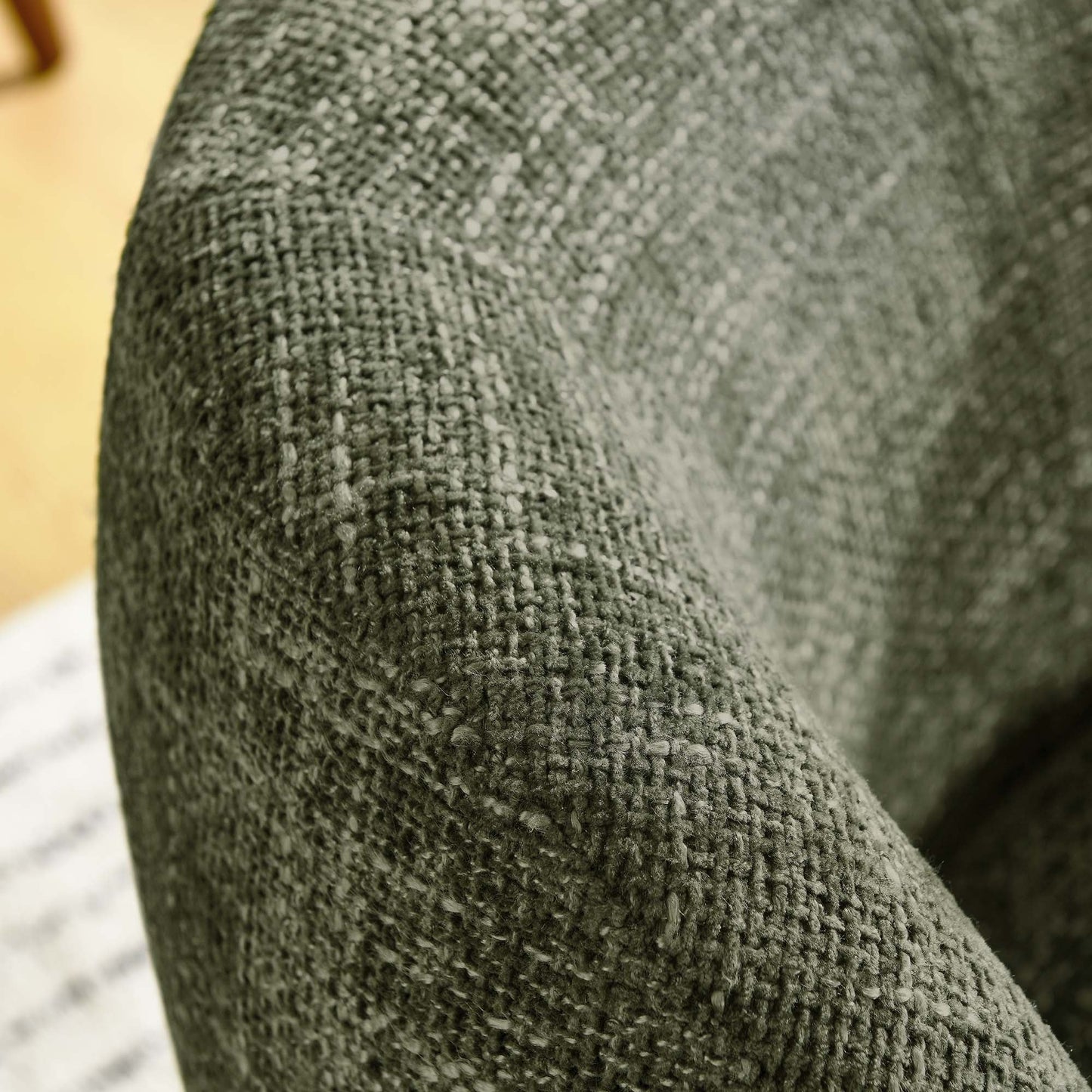 Vesta Chenille Fabric Upholstered Swivel Chair by Modway EEI-6863-BAS