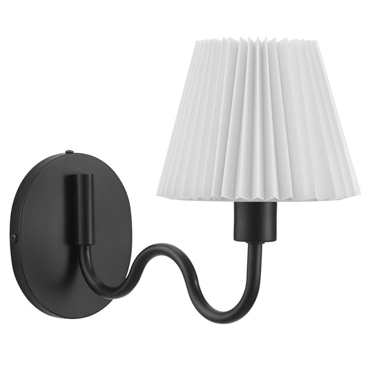 Wave Squiggle Arm Wall Sconce by Modway EEI-6873-BLK
