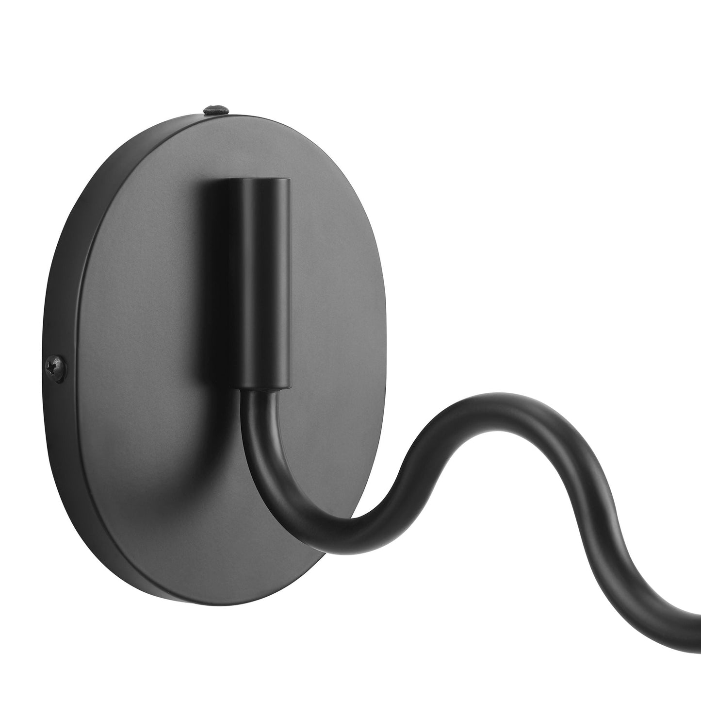 Wave Squiggle Arm Wall Sconce by Modway EEI-6873-BLK