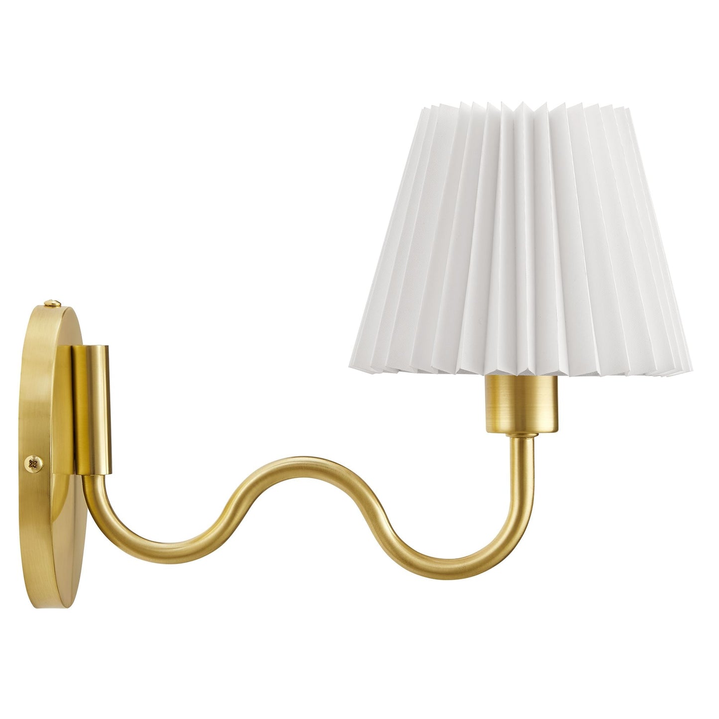Wave Squiggle Arm Wall Sconce by Modway EEI-6873-BRA