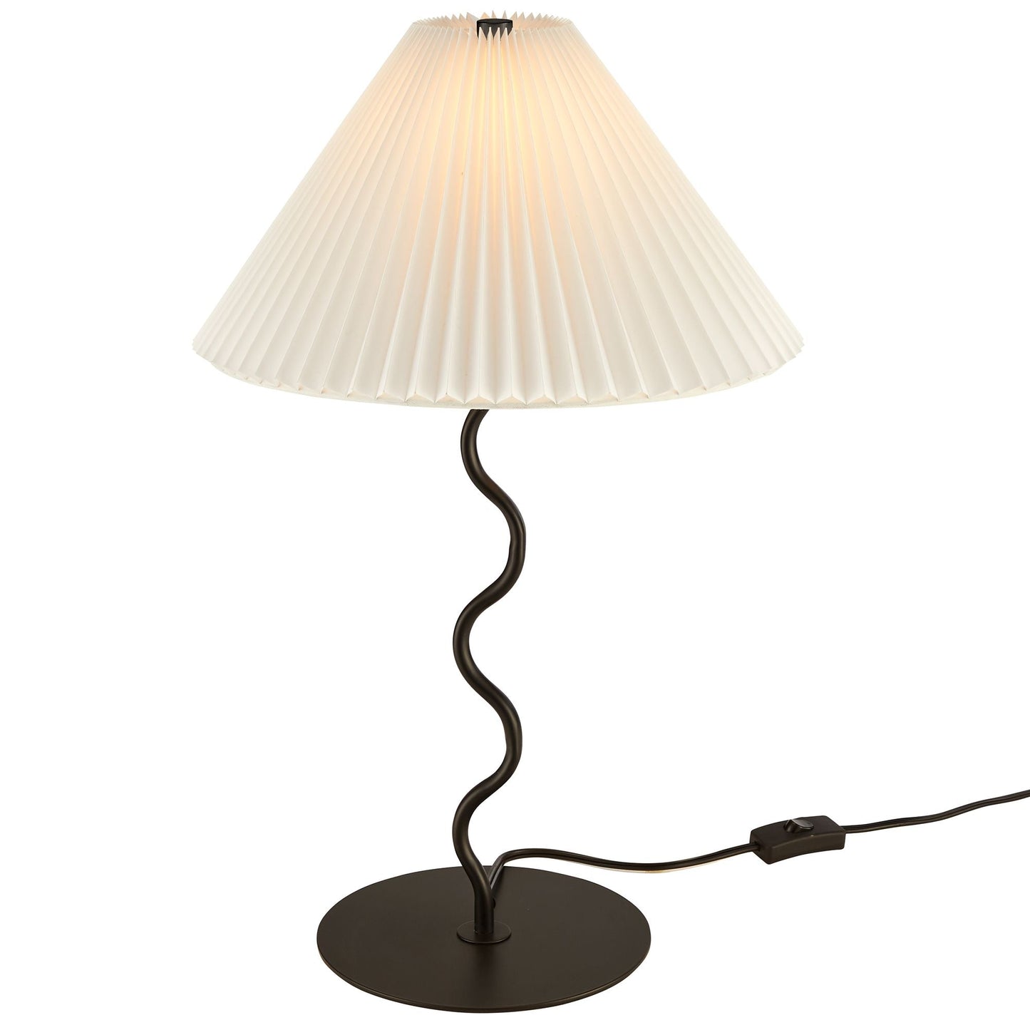 Wave Squiggle Table Lamp by Modway EEI-6876-BLK
