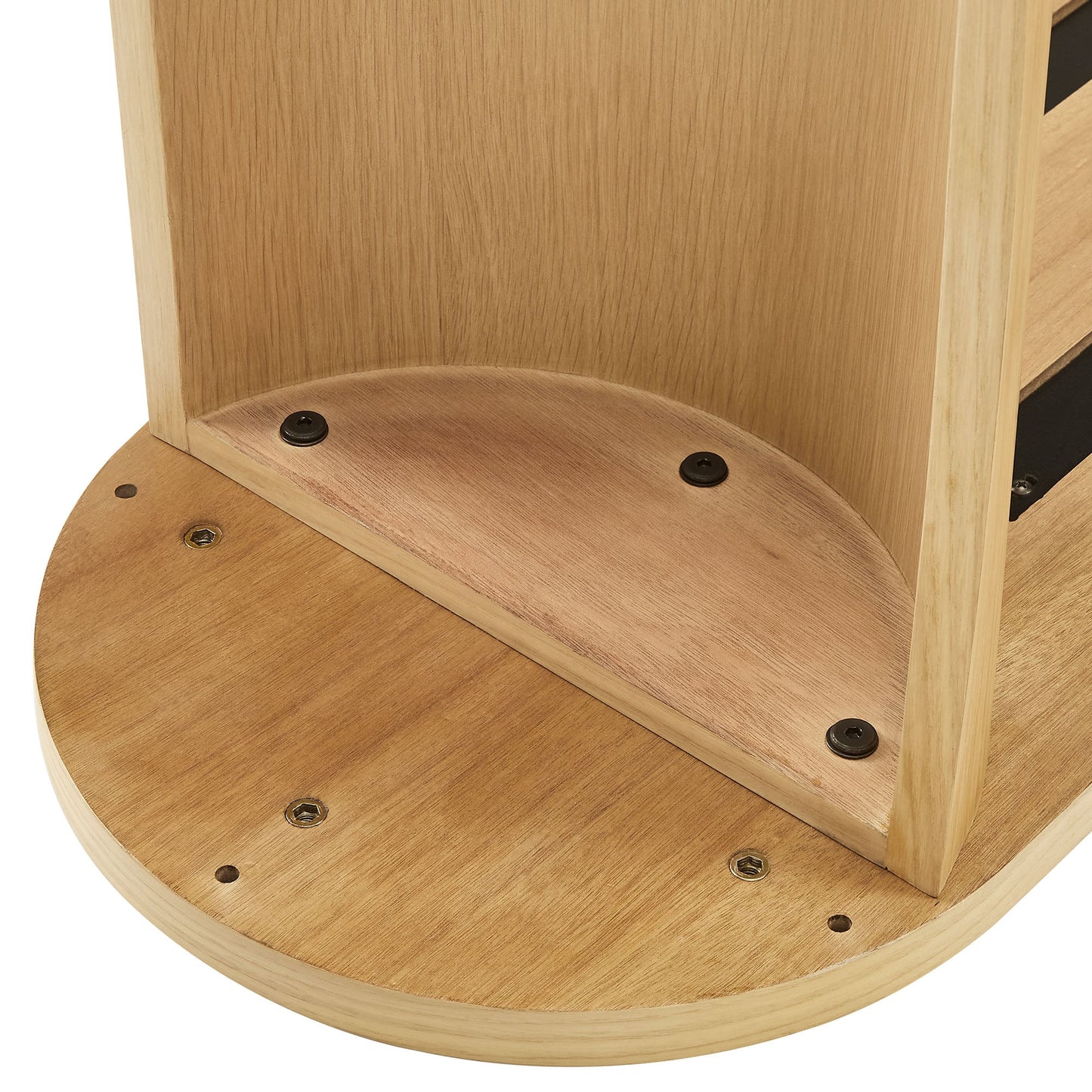 Aspect Oval Wood Entryway Console Table by Modway EEI-6912-OAK