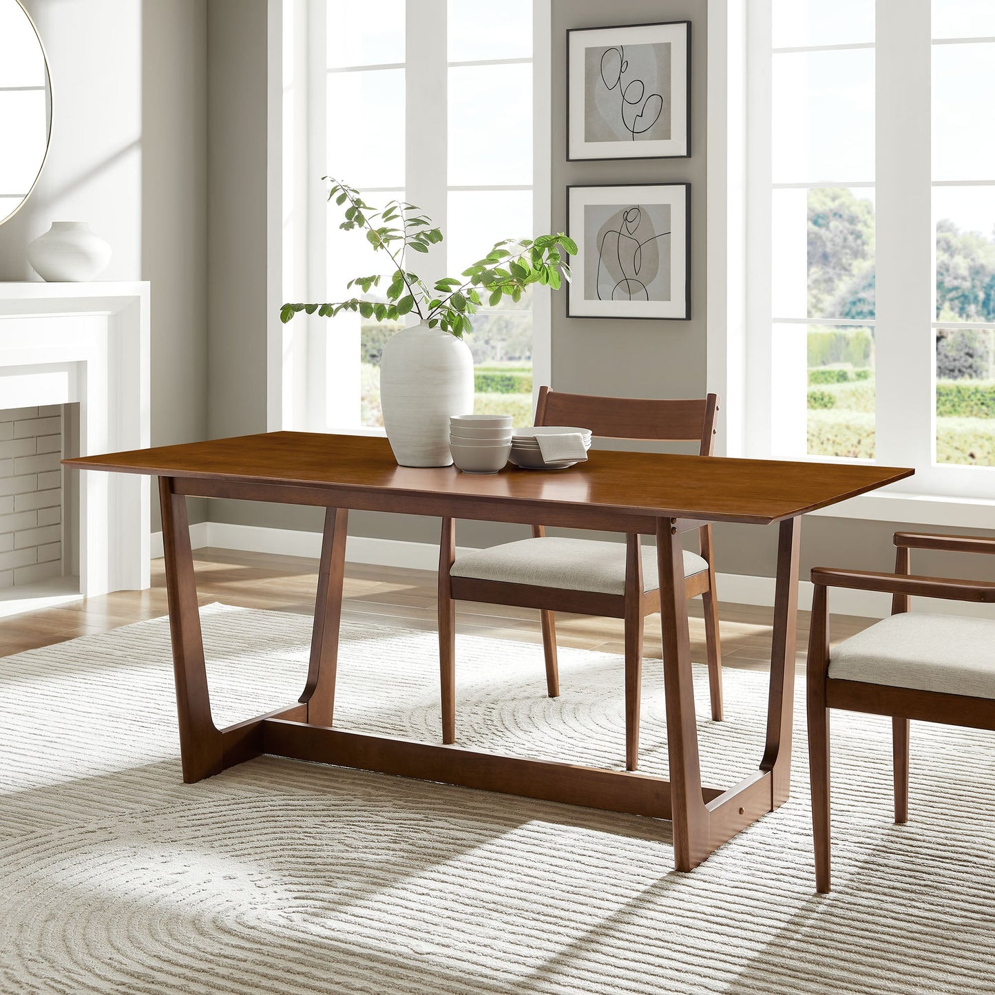Solara 71" Rectangle Wood Dining Table by Modway EEI-6914