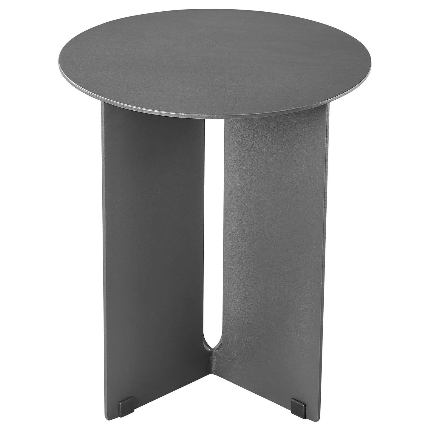 Tecton Outdoor Patio Aluminum Side Table by Modway EEI-6946-CHA