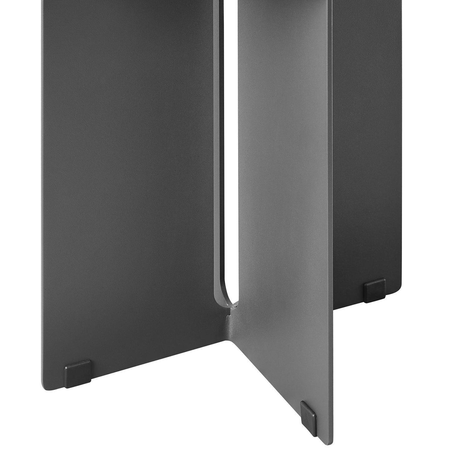 Tecton Outdoor Patio Aluminum Side Table by Modway EEI-6946-CHA