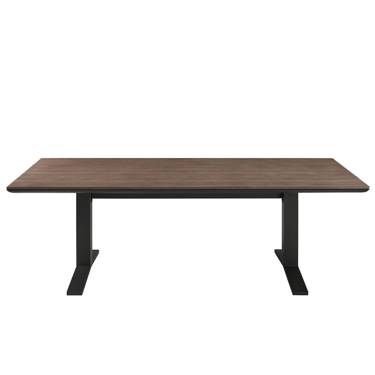Gavelston 91" Outdoor Patio Aluminum Dining Table by Modway