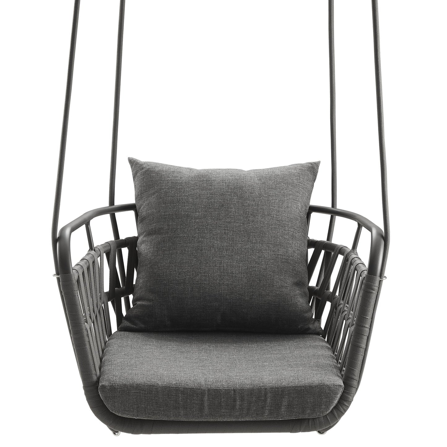 Kaliah Outdoor Patio Aluminum Swing Chair by Modway EEI-6949-CHA-CHA