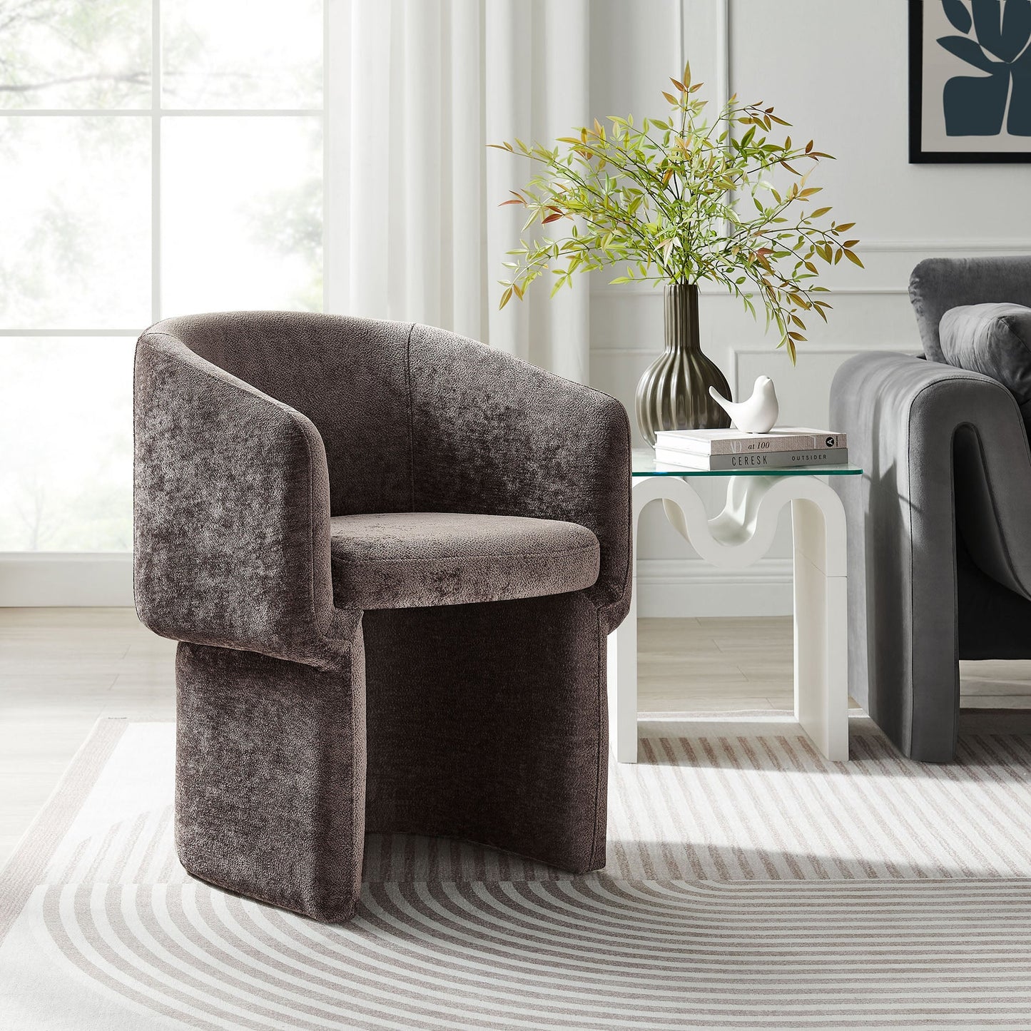Verity Chenille Dining Armchair by Modway EEI-6951