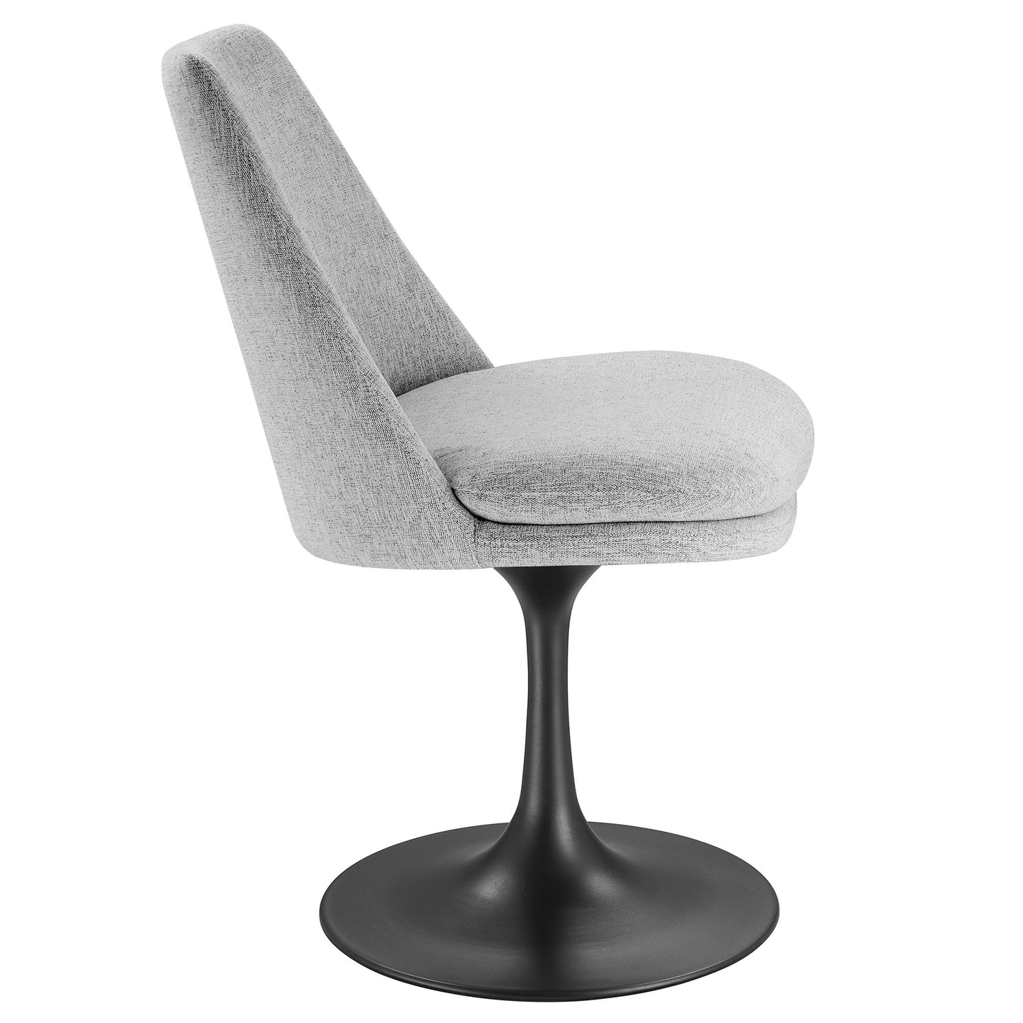 Lippa Upholstered Swivel Dining Chair by Modway EEI-6953