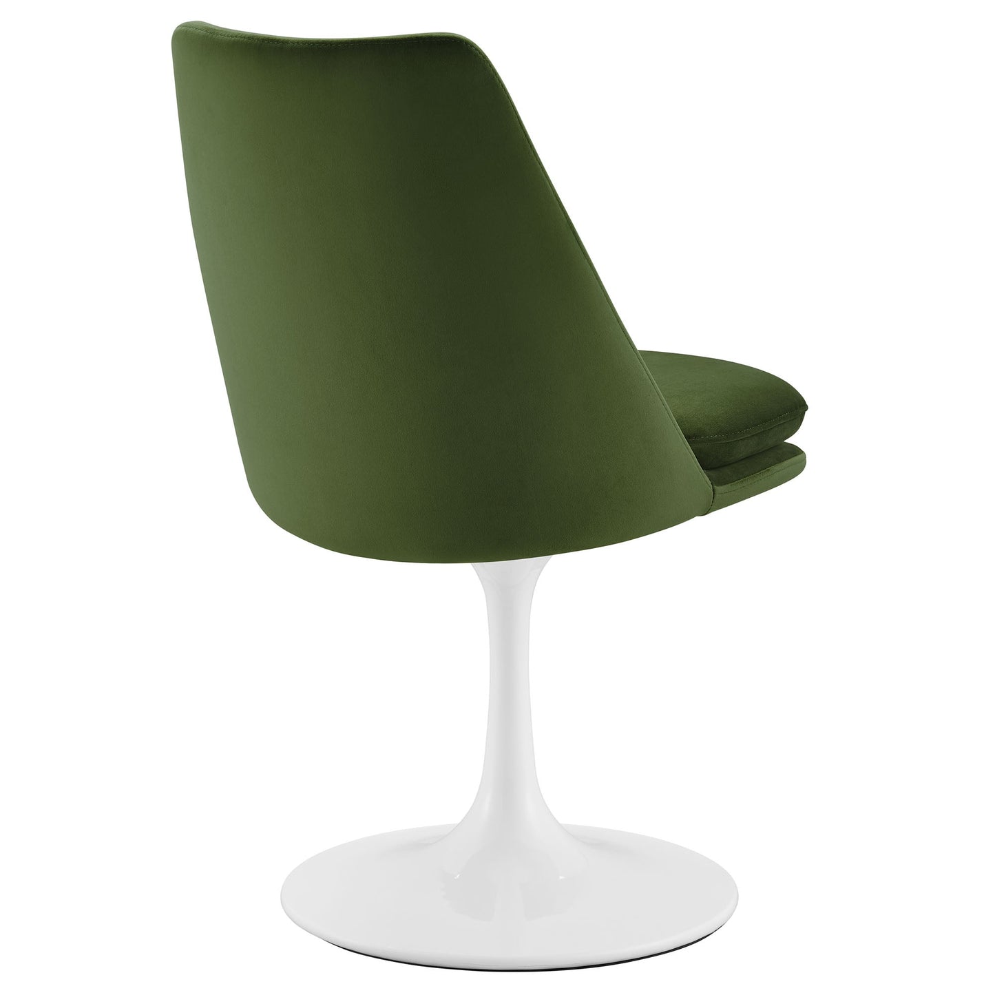 Lippa Performance Velvet Swivel Dining Chair by Modway